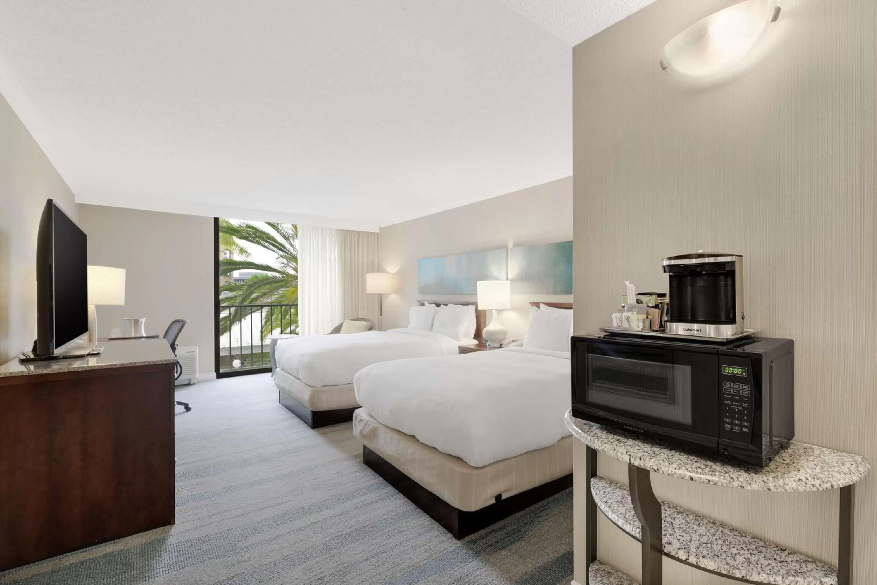 Bedroom, Bed in Hilton Irvine/Orange County Airport