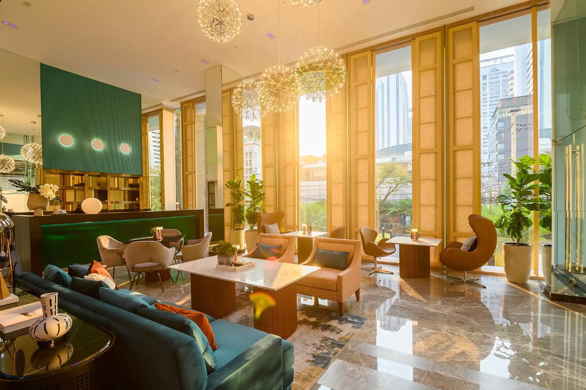 Lobby or reception in SQ Boutique Hotel