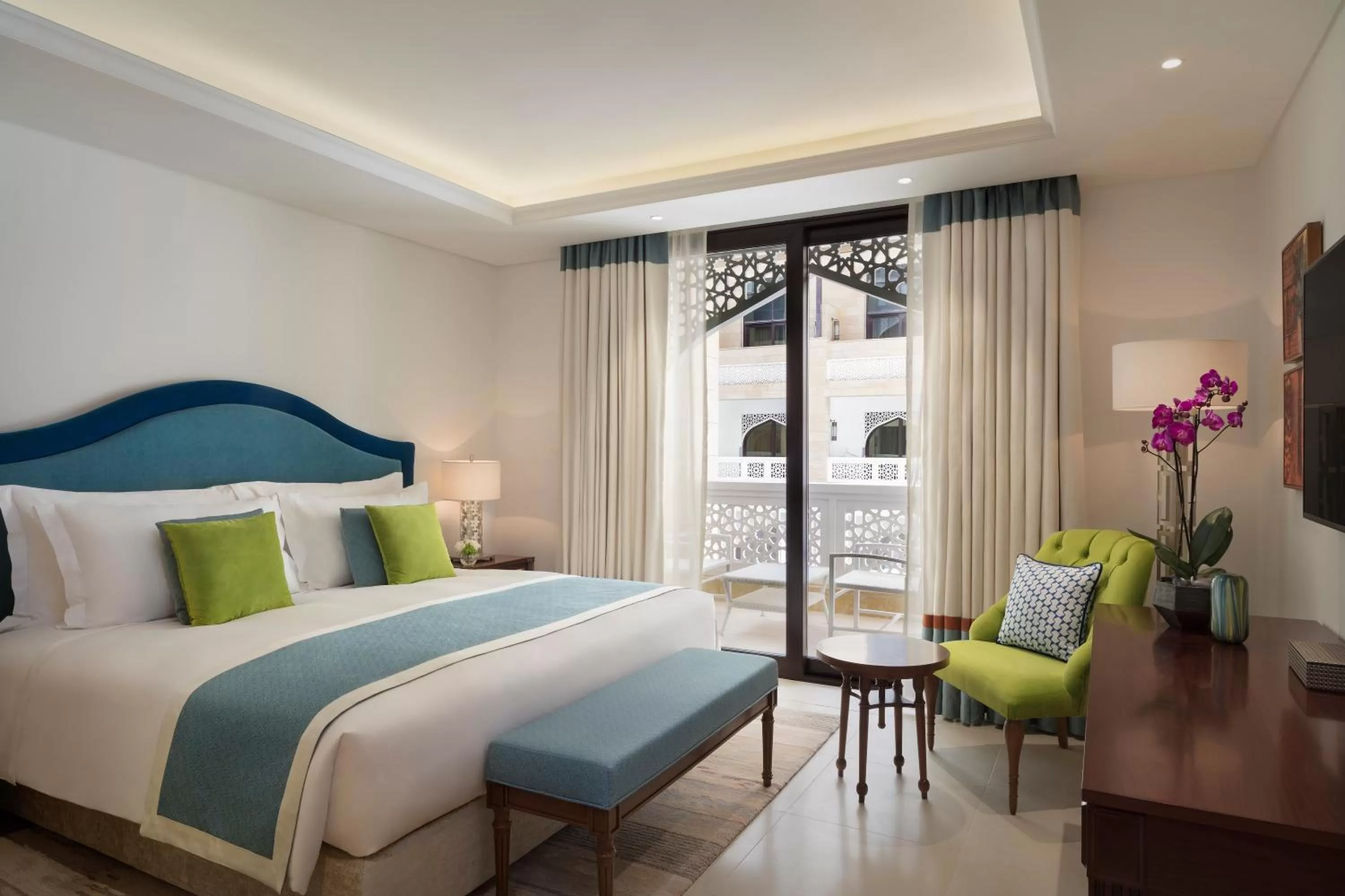 Photo of the whole room, Bed in Al Najada Doha Hotel Apartments by Oaks