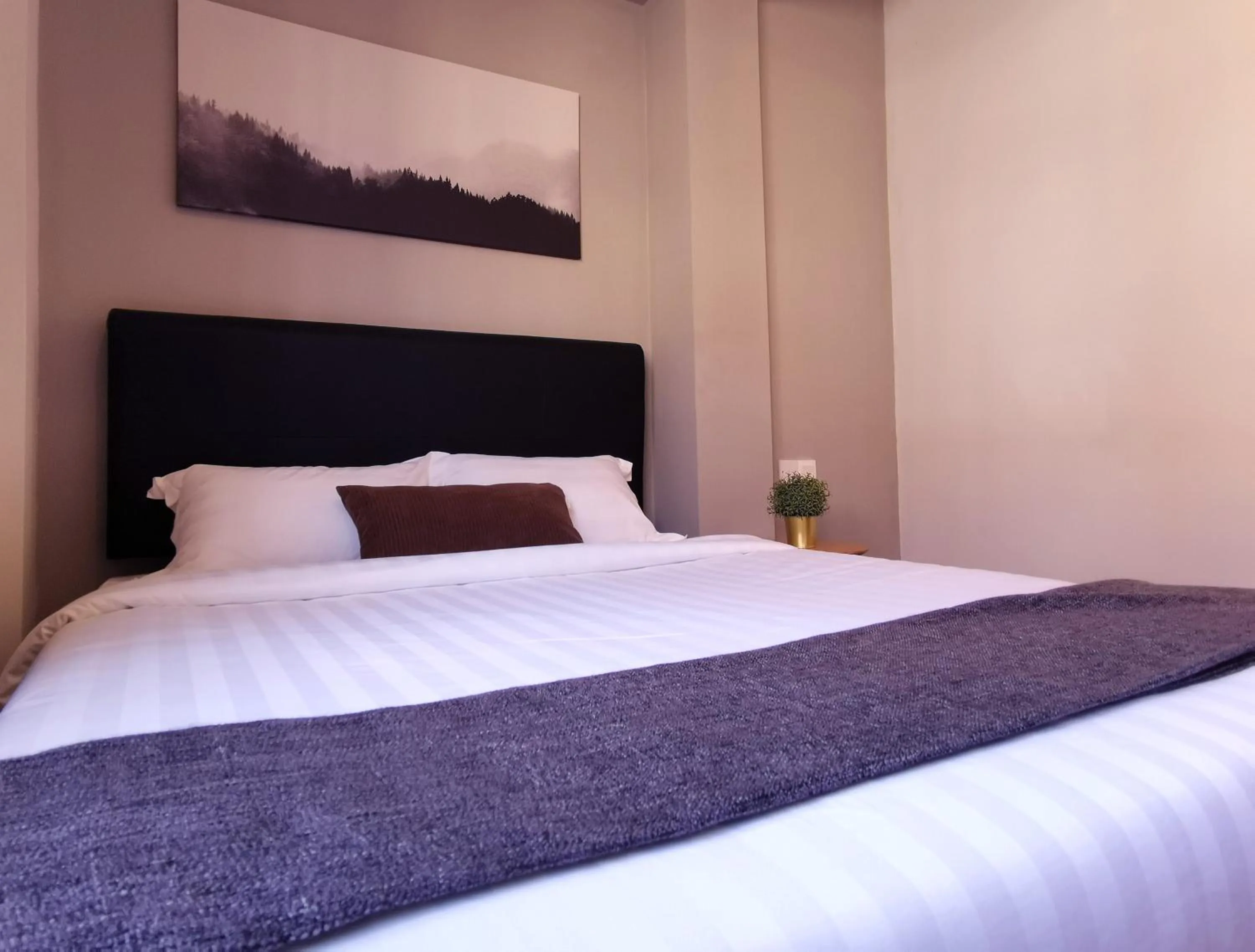 Bed in The Core Hotel