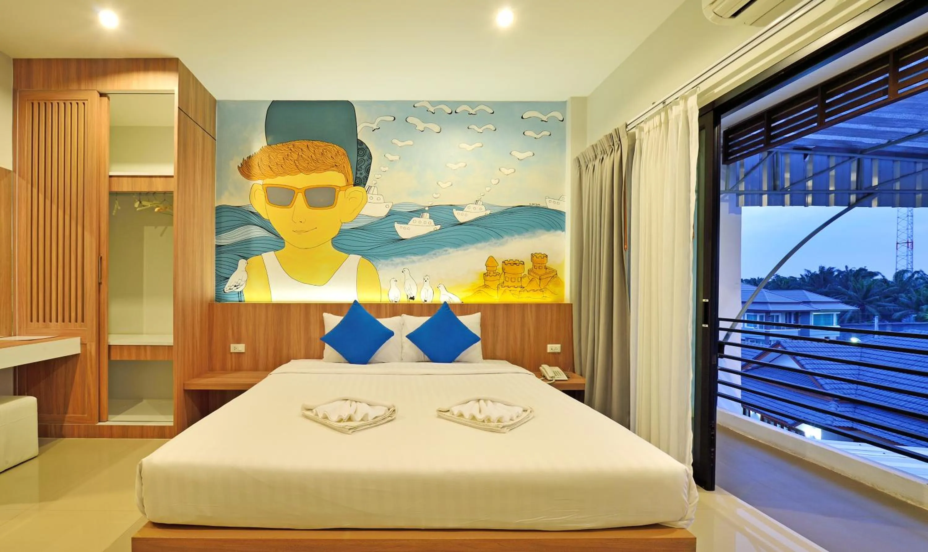 Photo of the whole room, Bed in Tairada Boutique Hotel