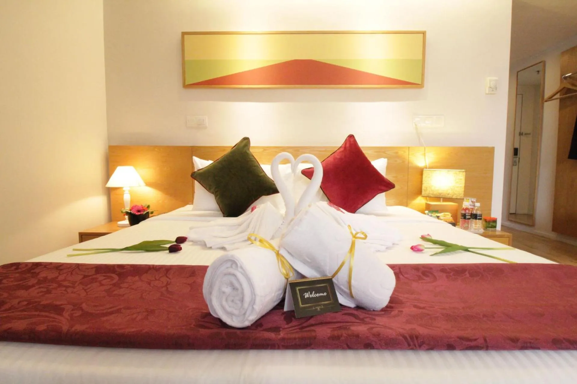 Bed in de King Hotel KLCC