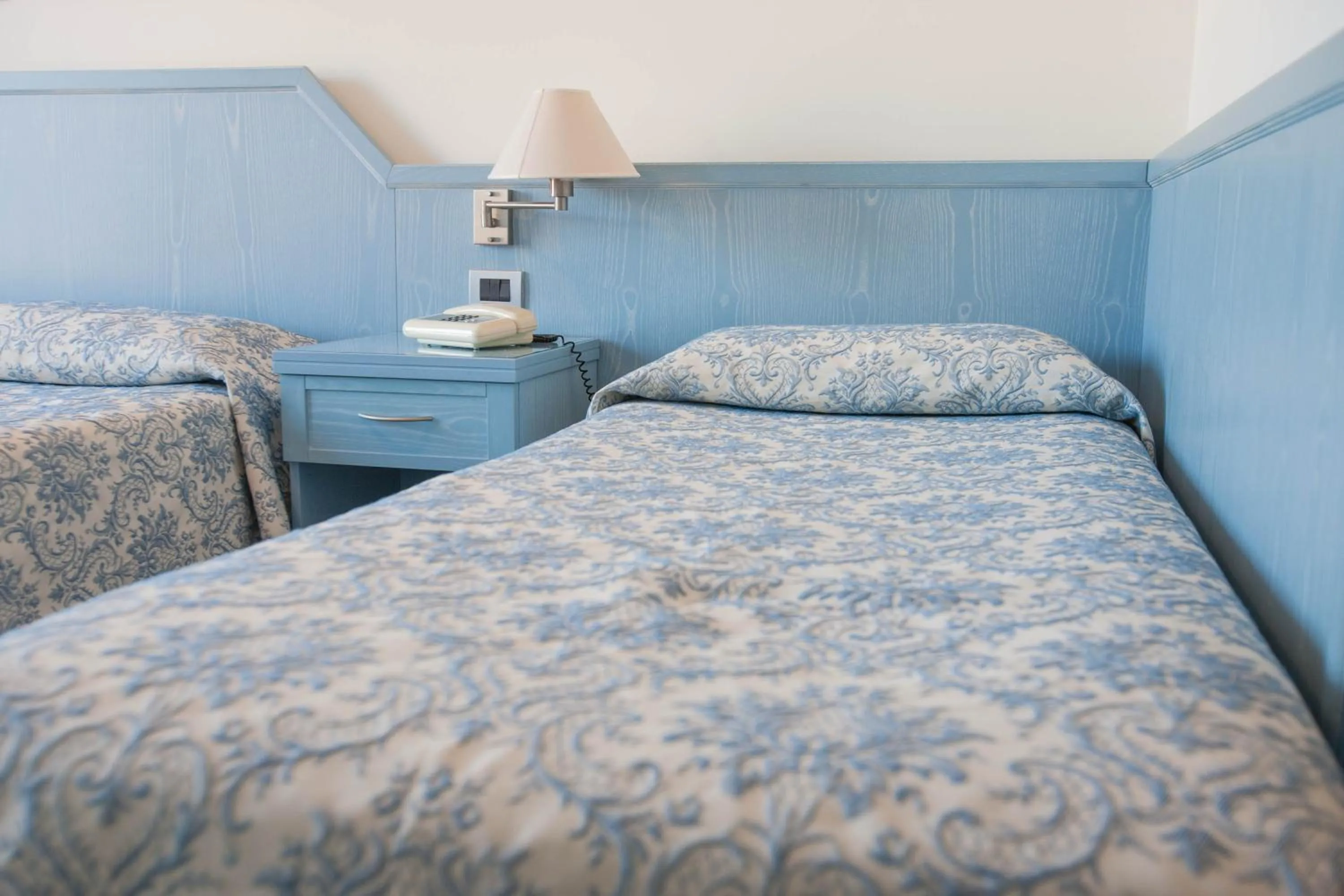 Bed in Hotel Ariston