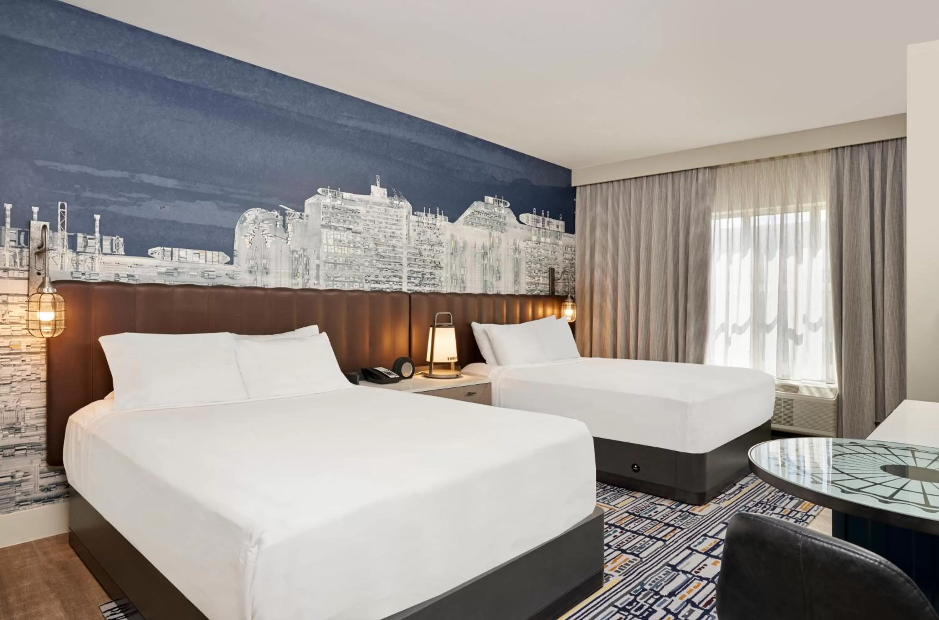 Queen Room with Two Queen Beds in Hyatt Centric the Pike Long Beach