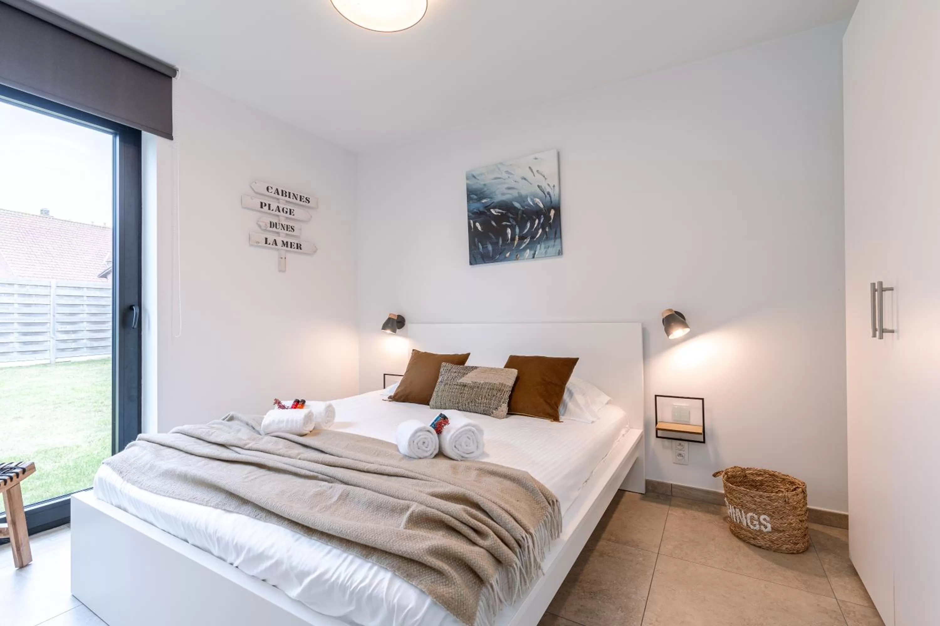 Bed in Whaaw Westende-bad