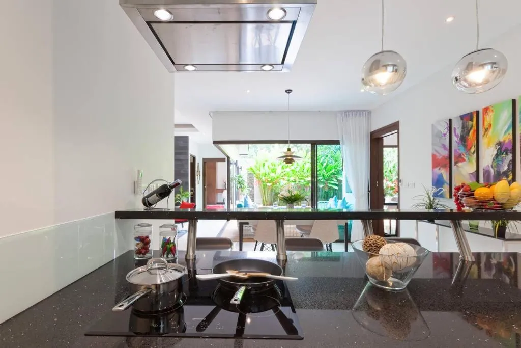 Kitchen or kitchenette in Inspire Villas Phuket