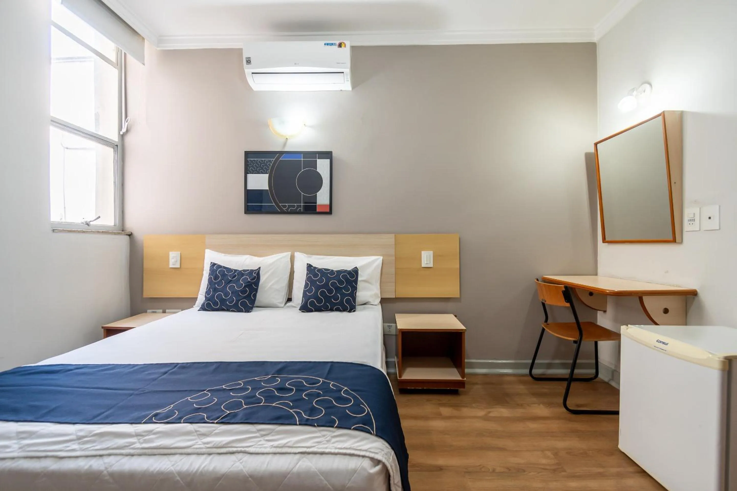 Bedroom, Bed in Rede Andrade Piratininga