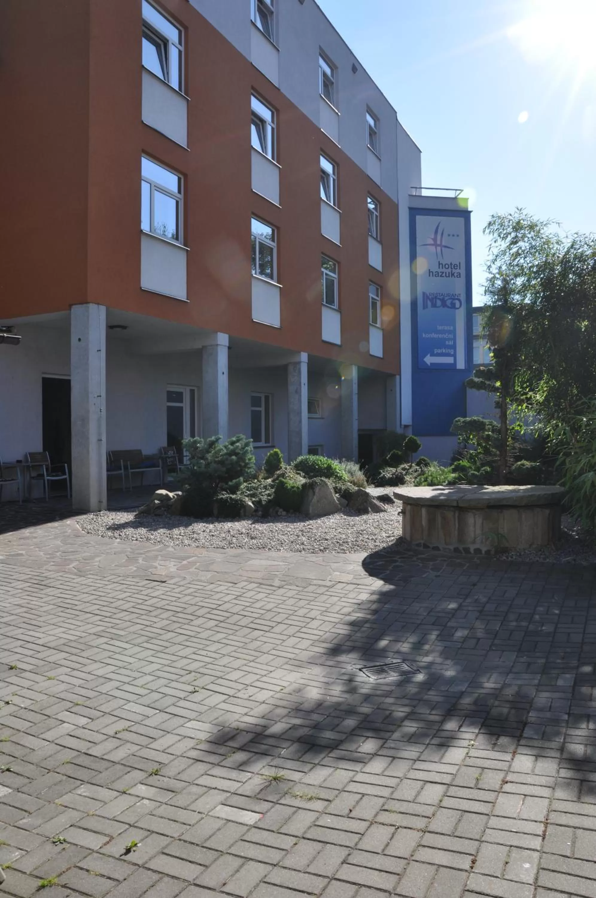 Garden in Hotel Lions Plzen