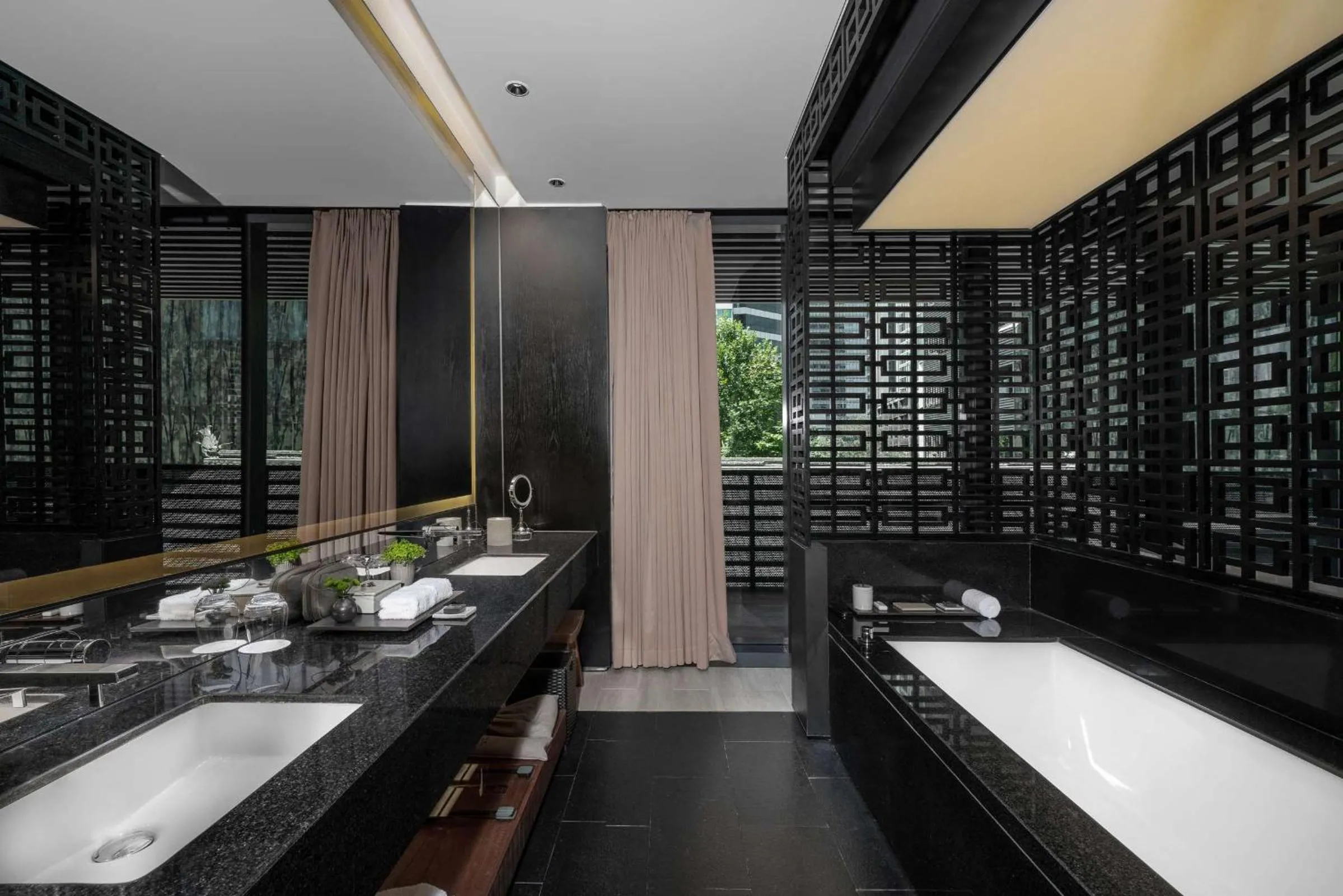 Bathroom in Upper House Chengdu