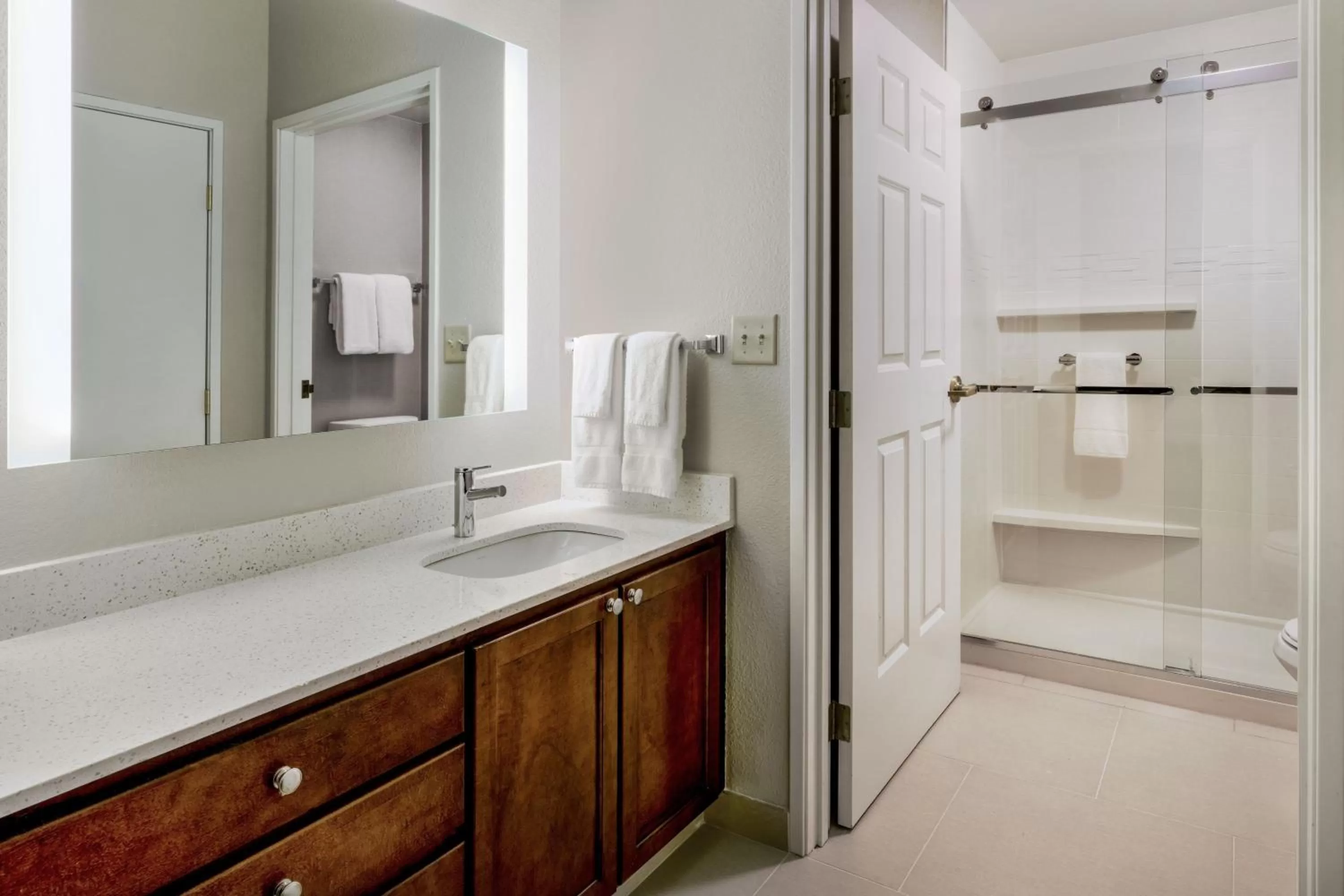 Bathroom in Residence Inn by Marriott Chicago Oak Brook