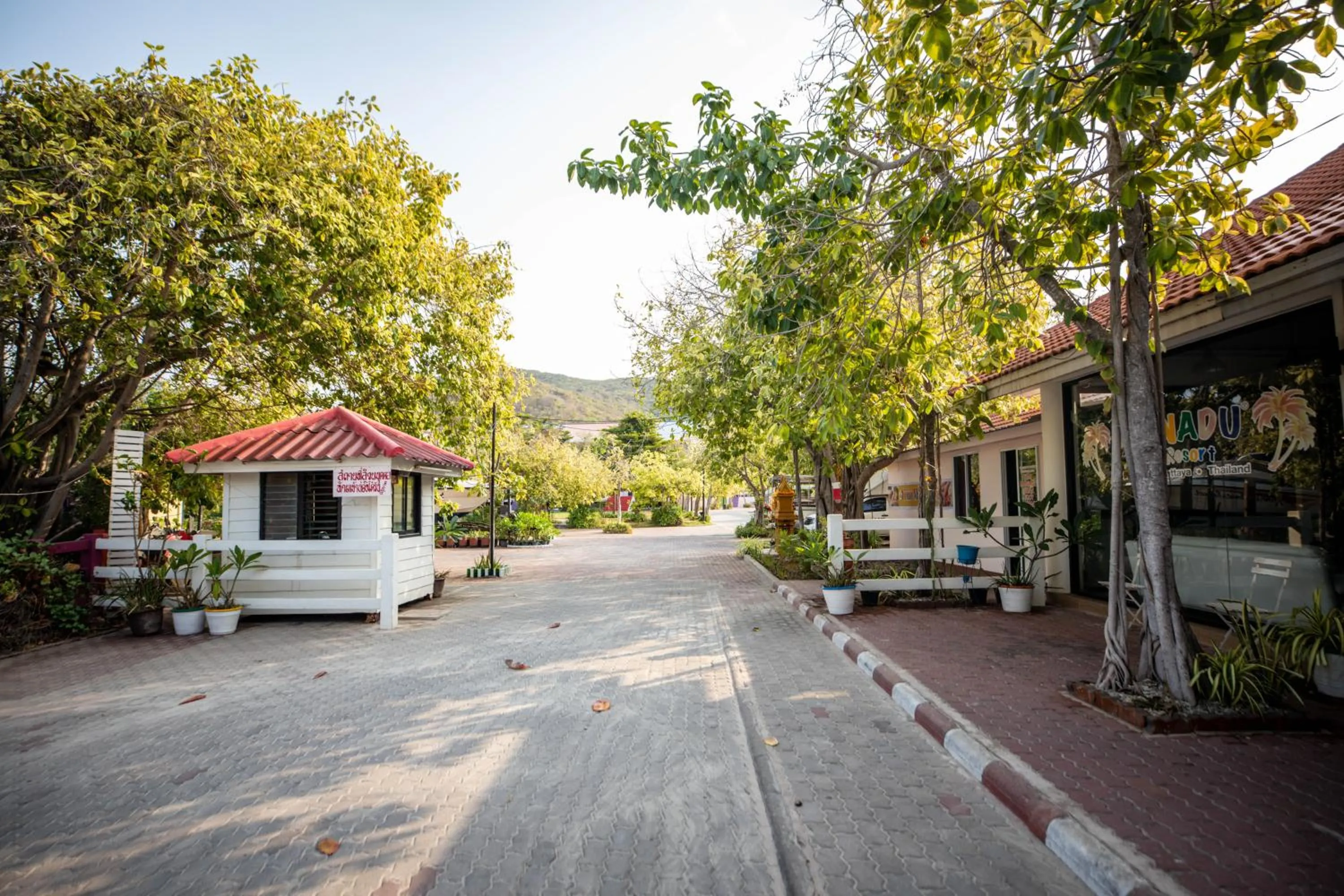 Street view in Xanadu Beach Resort