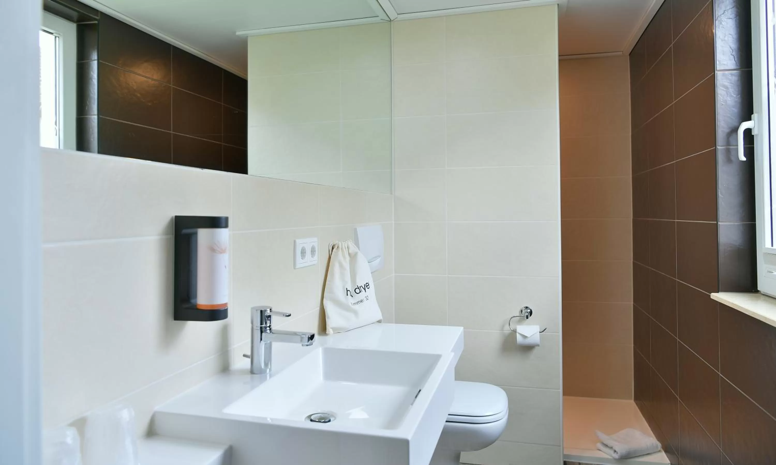 Bathroom in Familienhotel "Rhön Feeling"