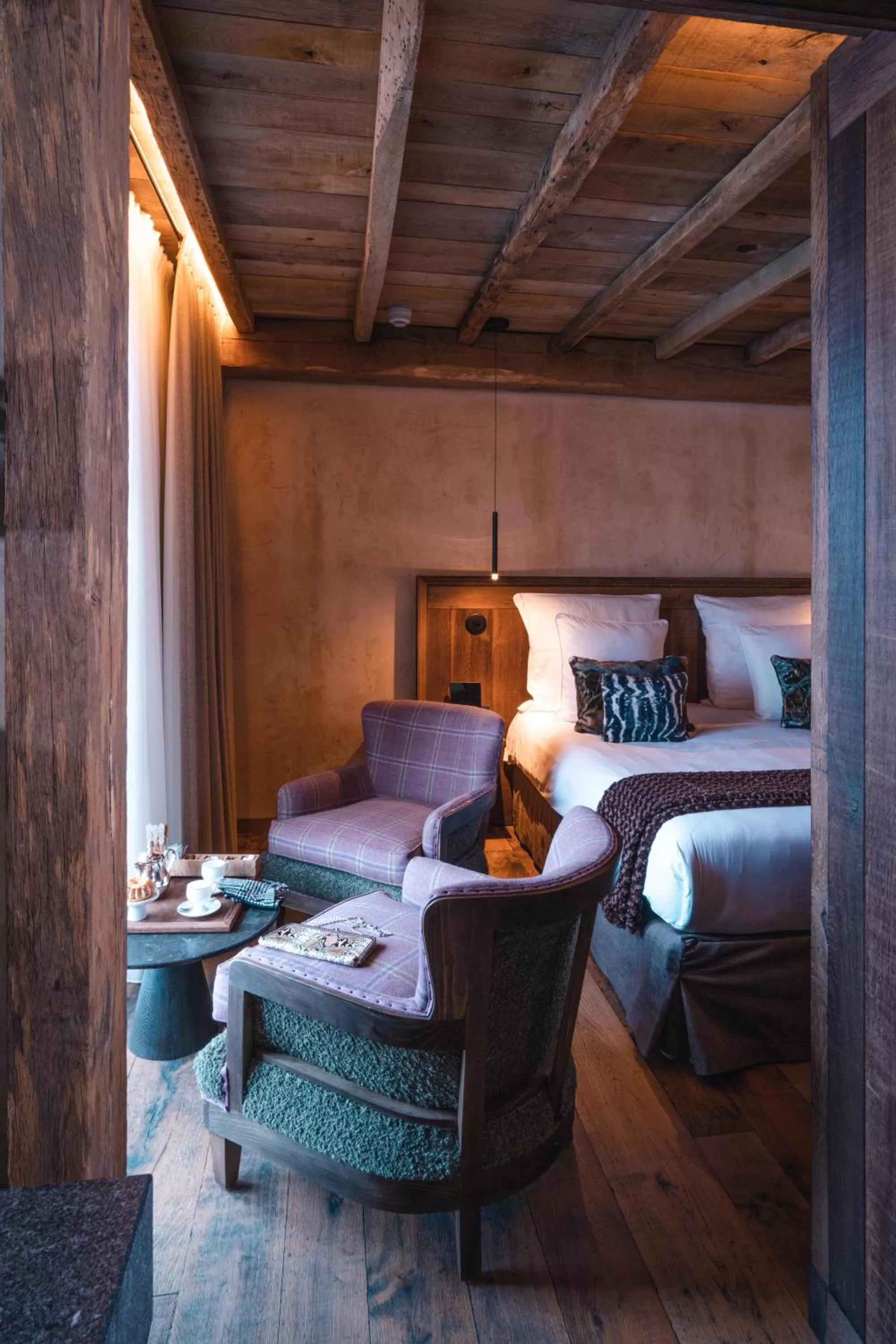 Photo of the whole room, Bed in La Ferme Saint Simeon Hotel & Spa - Relais & Chateaux