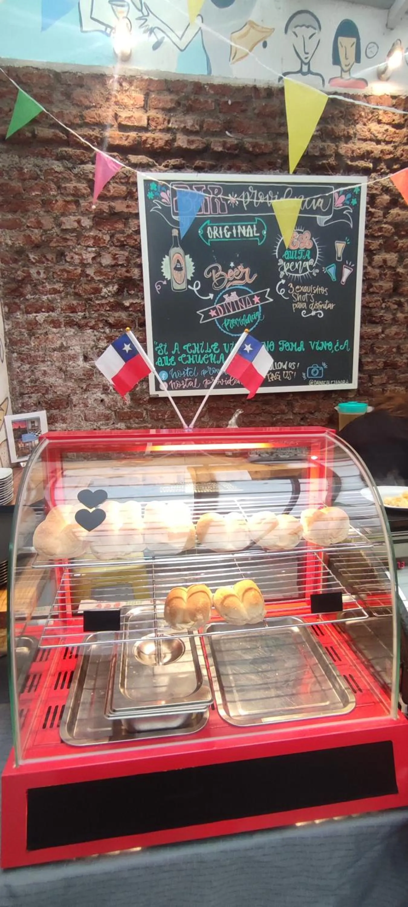 Breakfast in Hostal Providencia