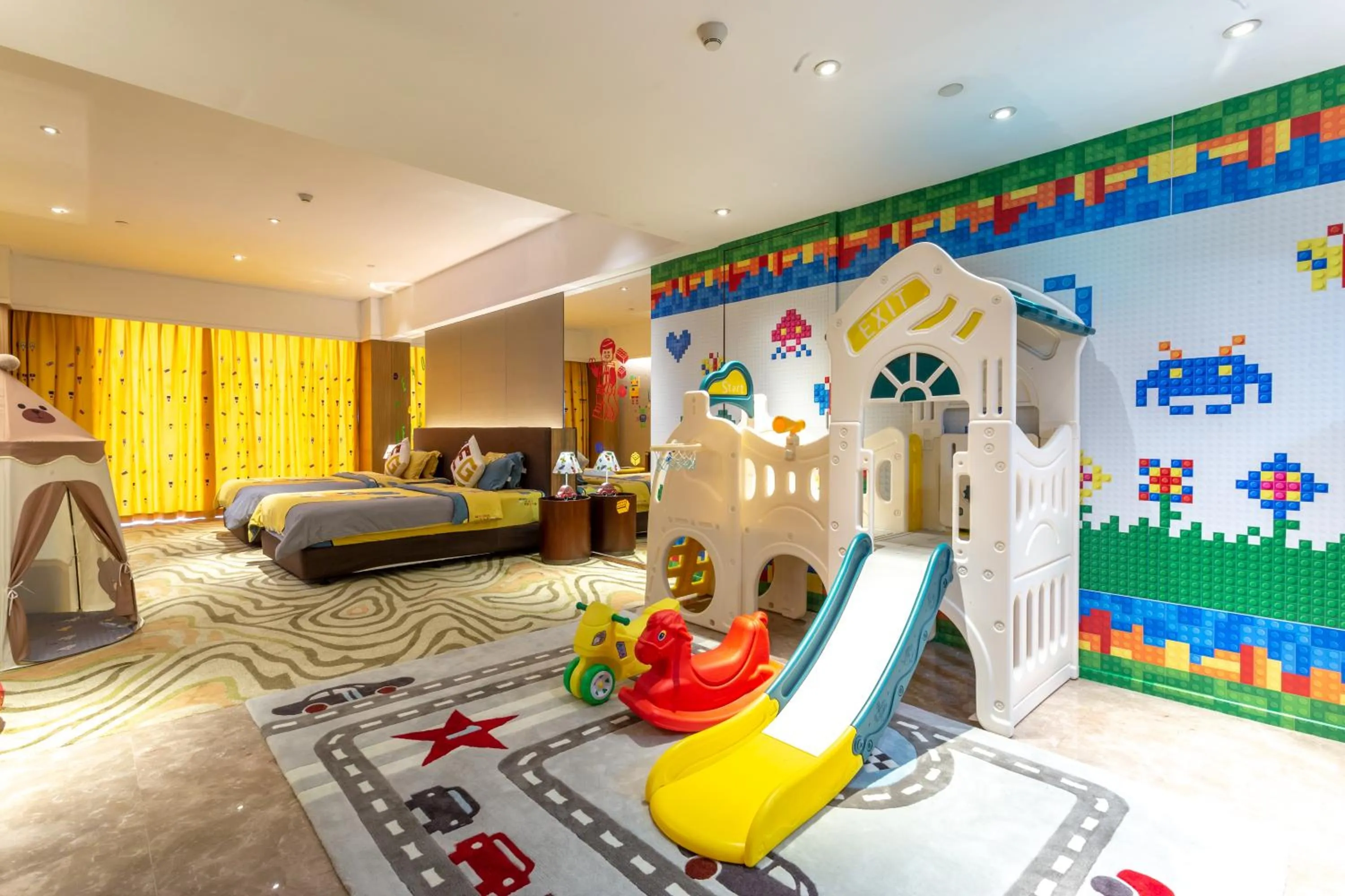 Bed in Mission Hills Hotel Resorts Dongguan