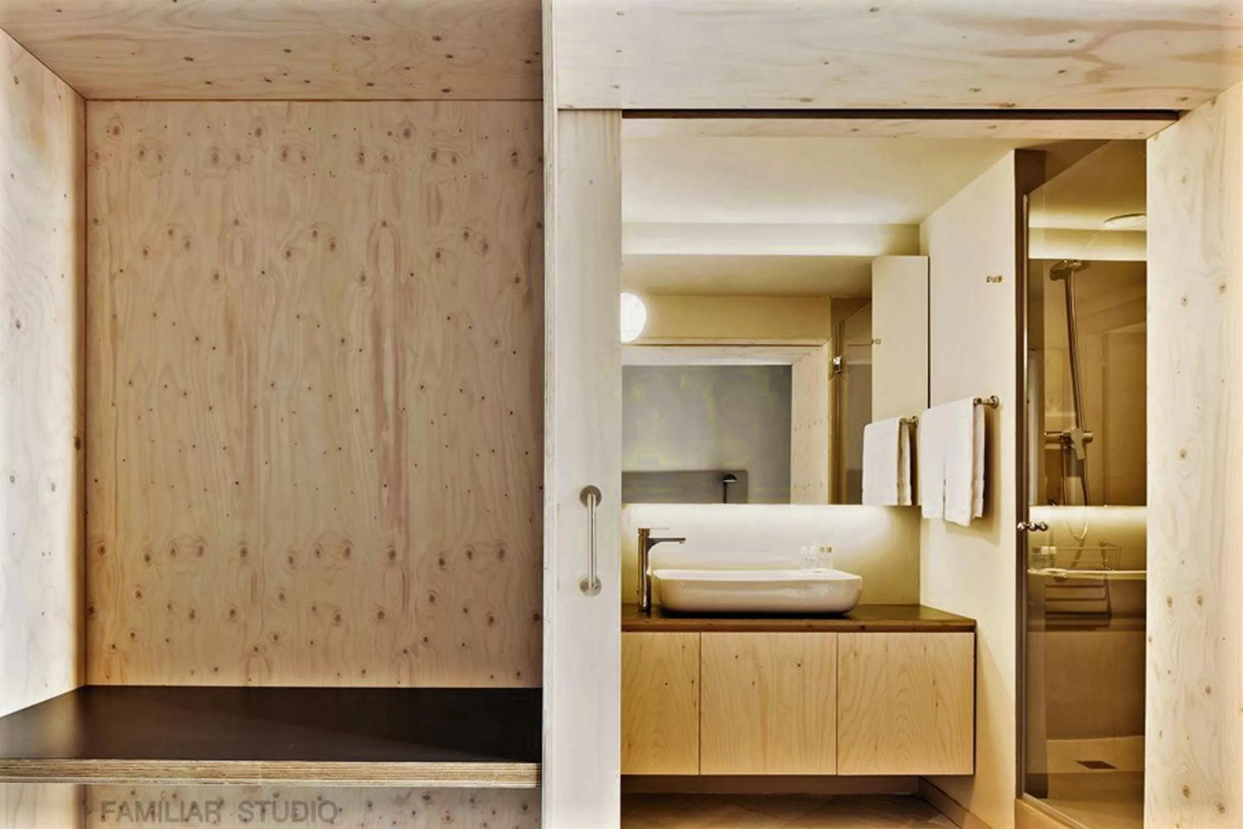 Bathroom, Bed in Casa Abamita