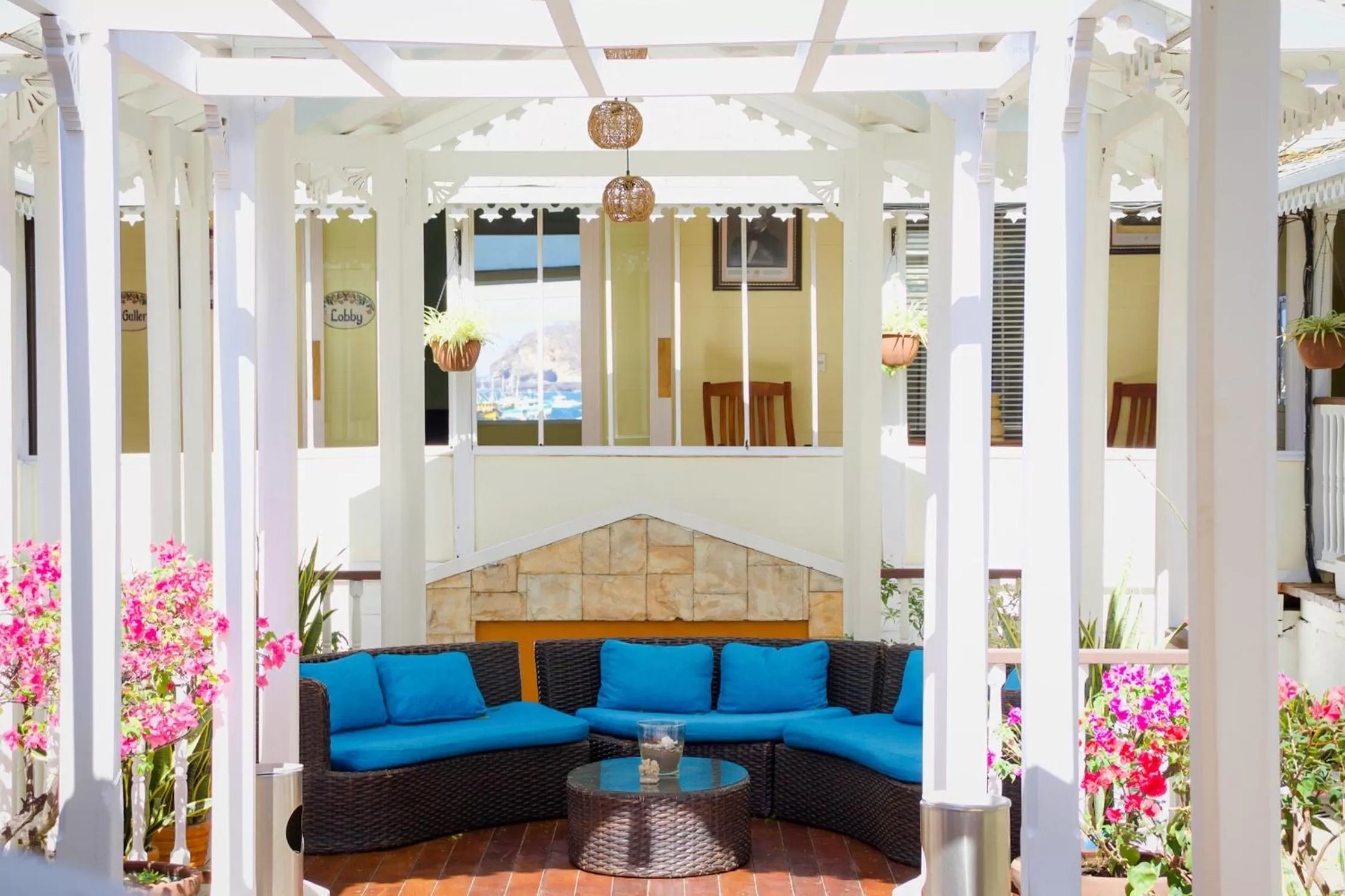 Living room in Hotel Victoriano