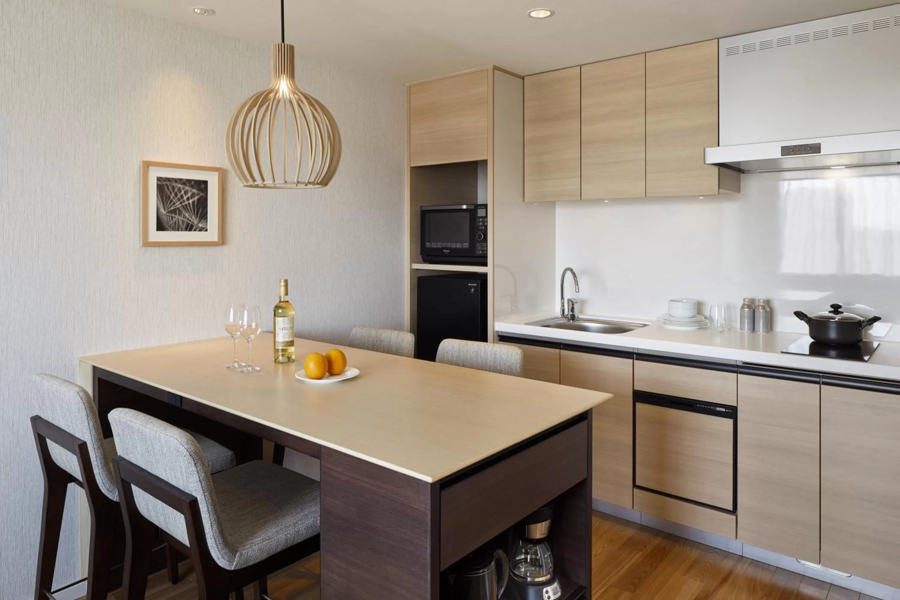 Photo of the whole room in Hyatt House Kanazawa