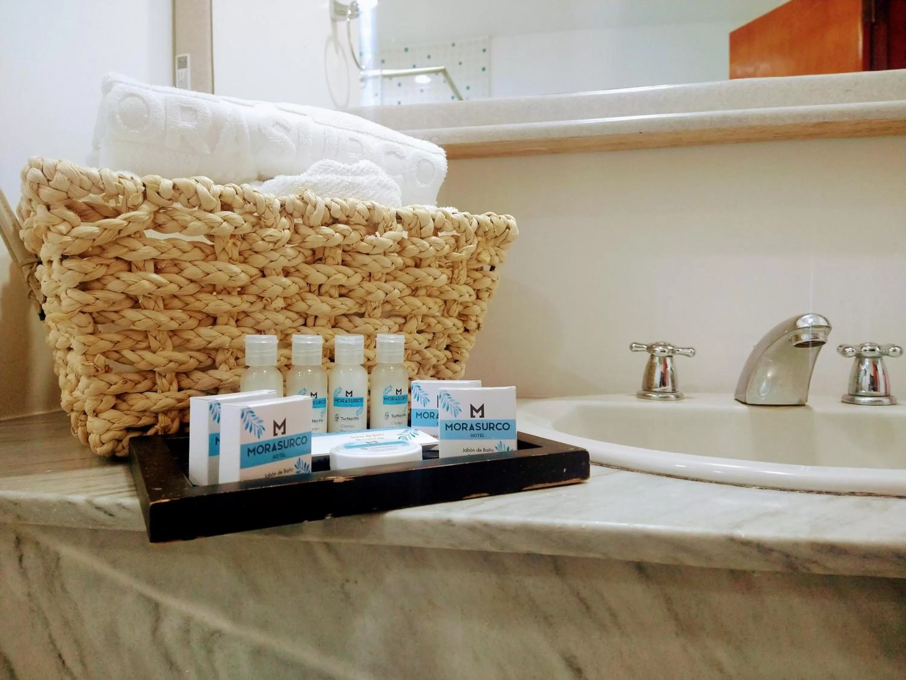 Bathroom in Hotel Morasurco