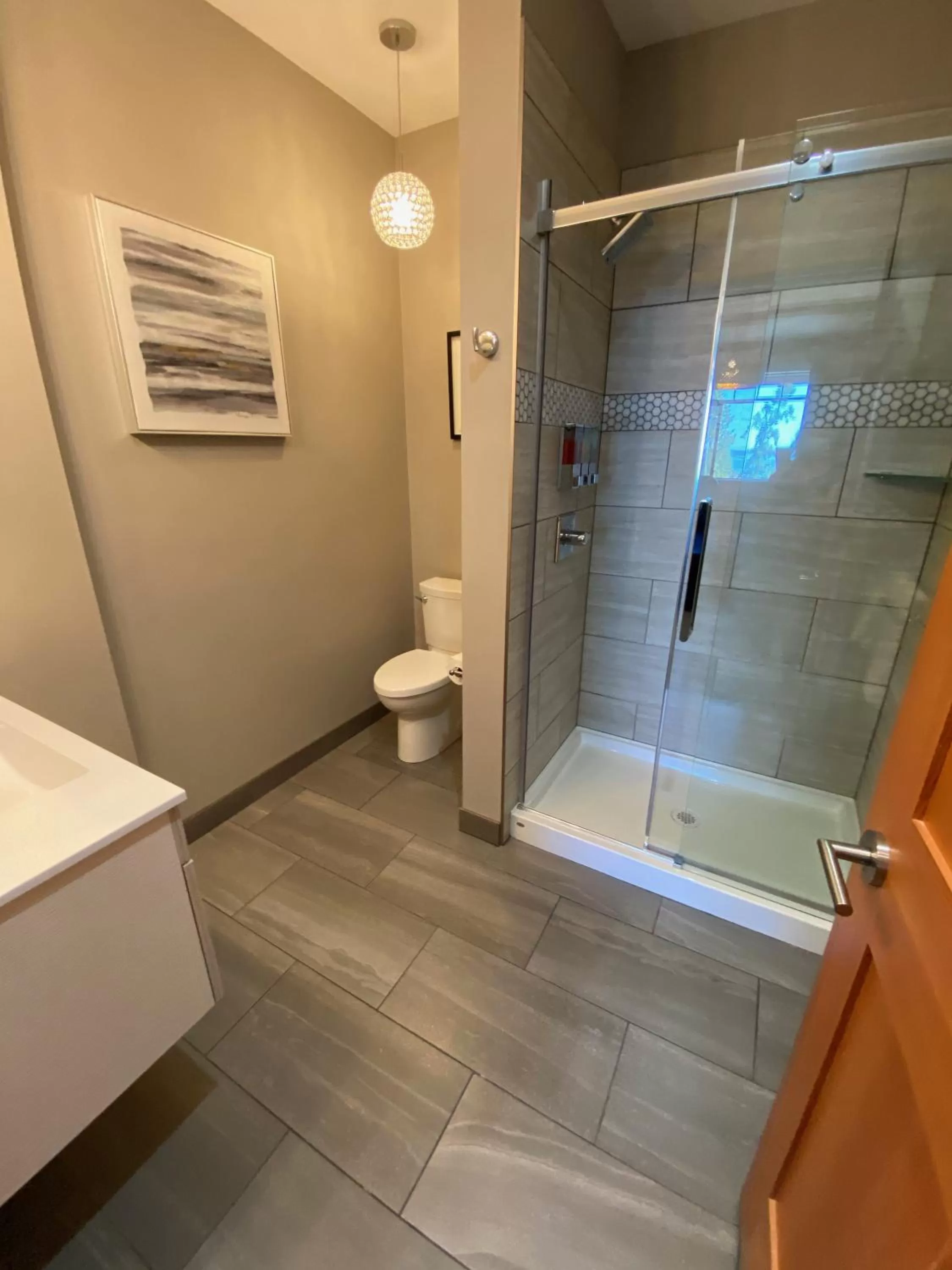 Bathroom in Beyond Bliss Suites & Spa