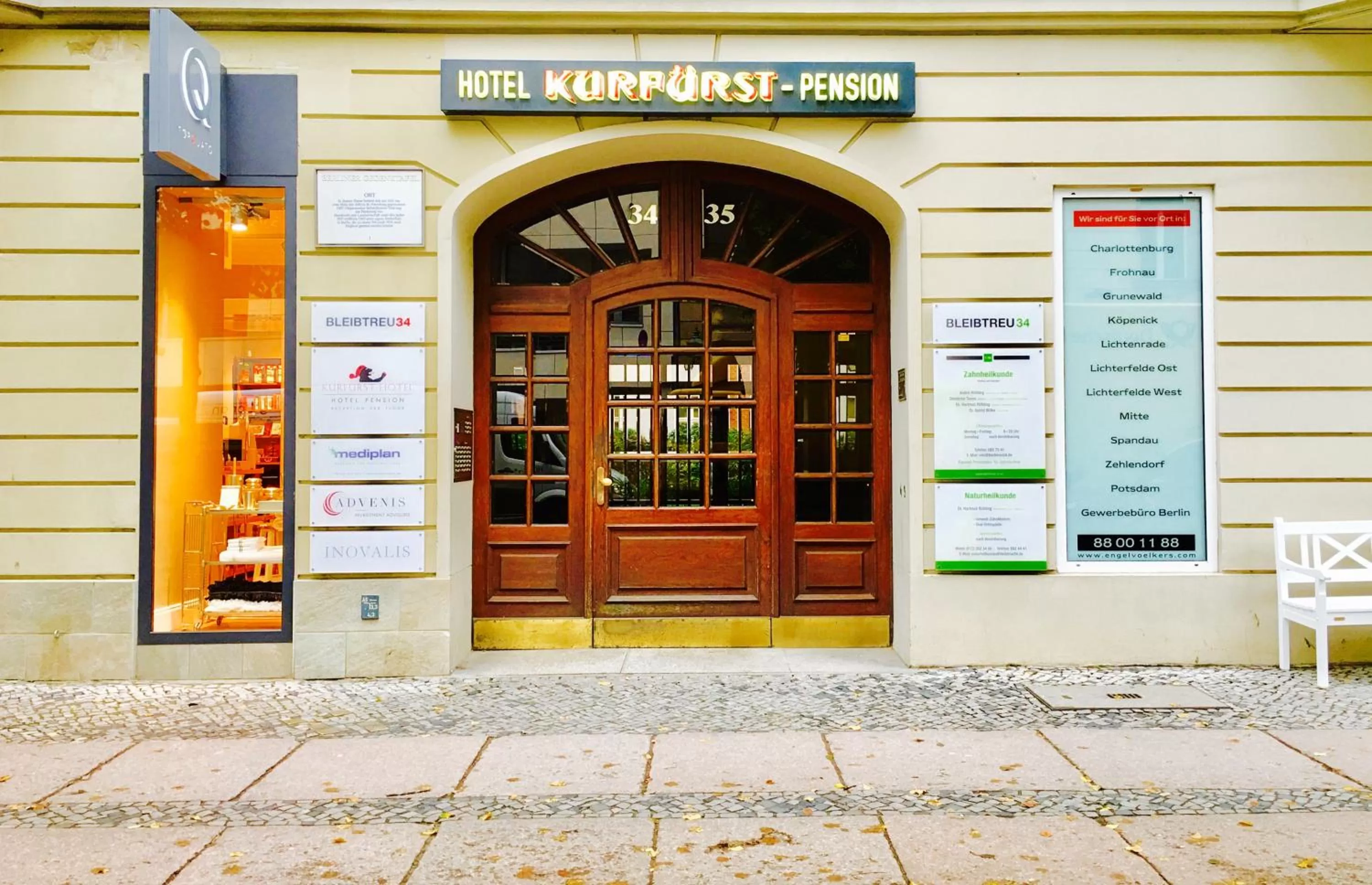Property building in Kurfürst am Kurfürstendamm