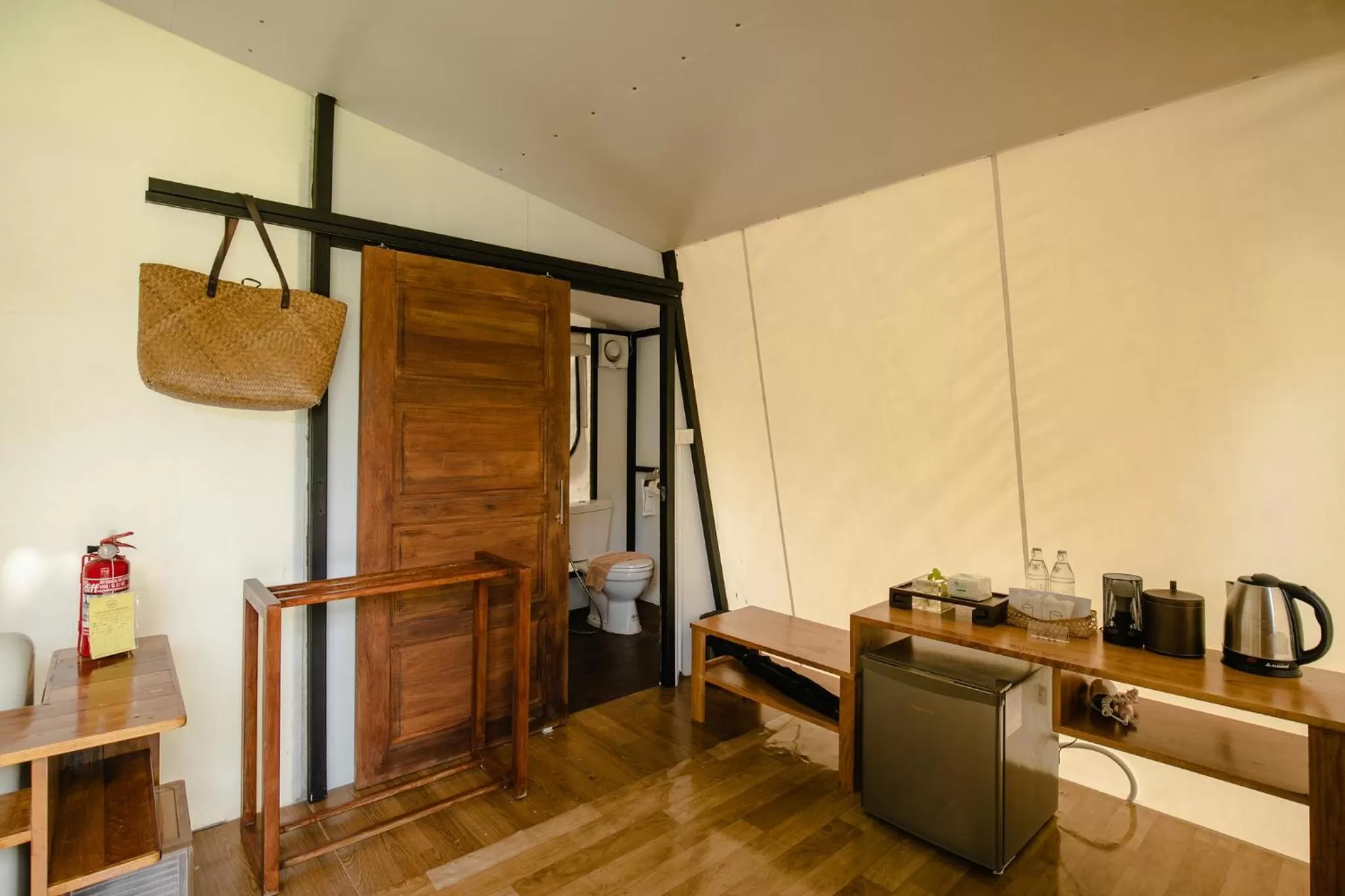 Bathroom in Kachonghills Tented Resort Trang