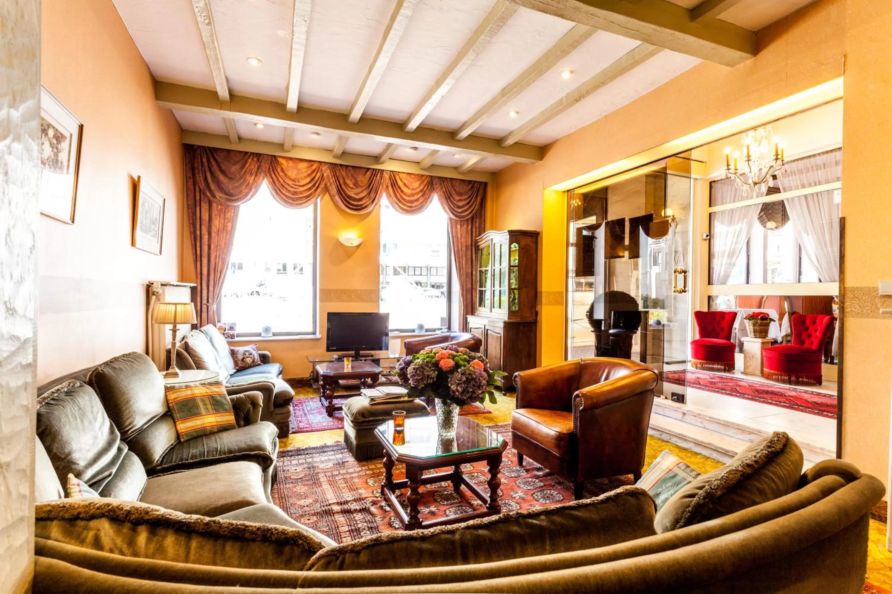 Lounge or bar in Malecot Hotel by F-Hotels