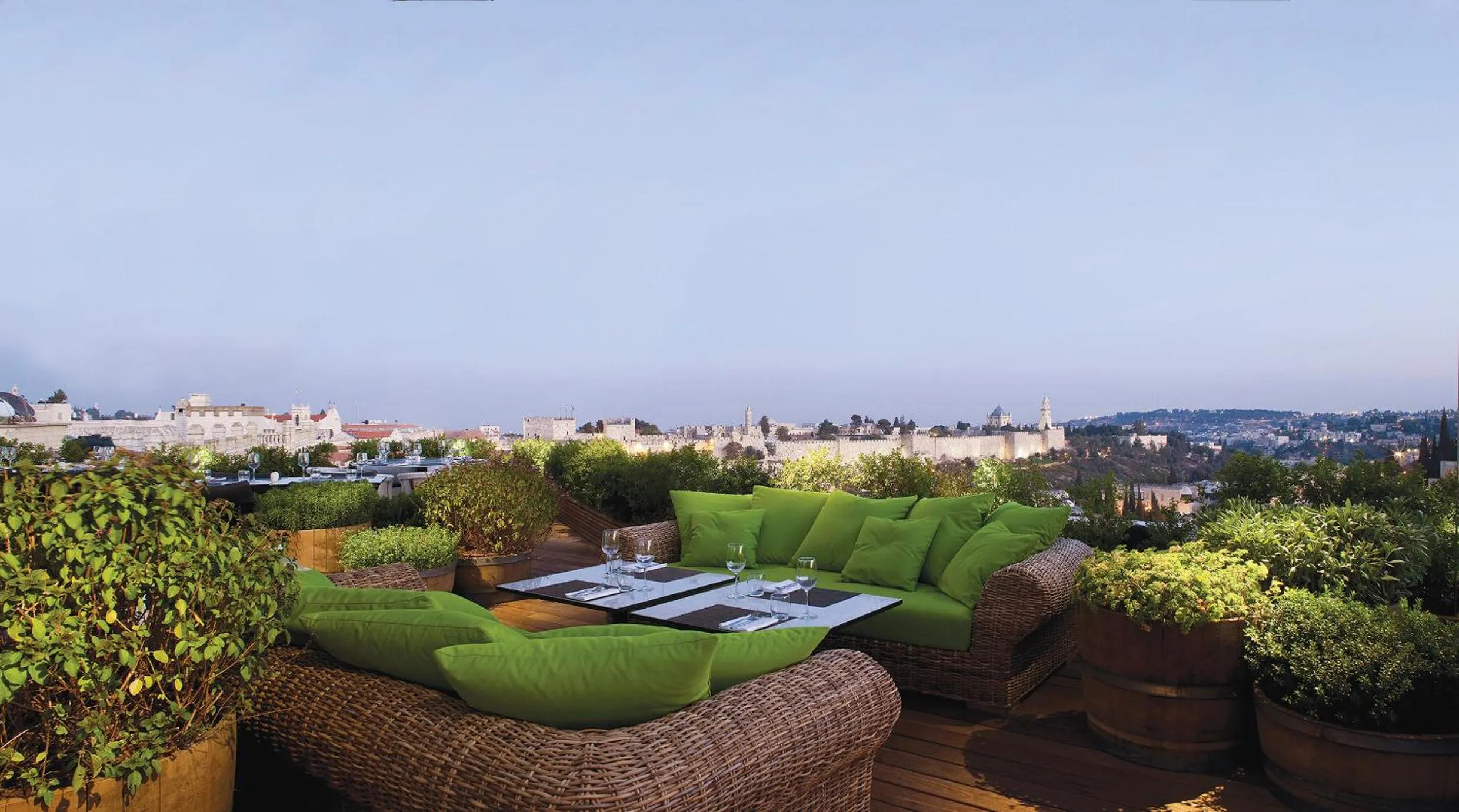 Property building in Mamilla Hotel