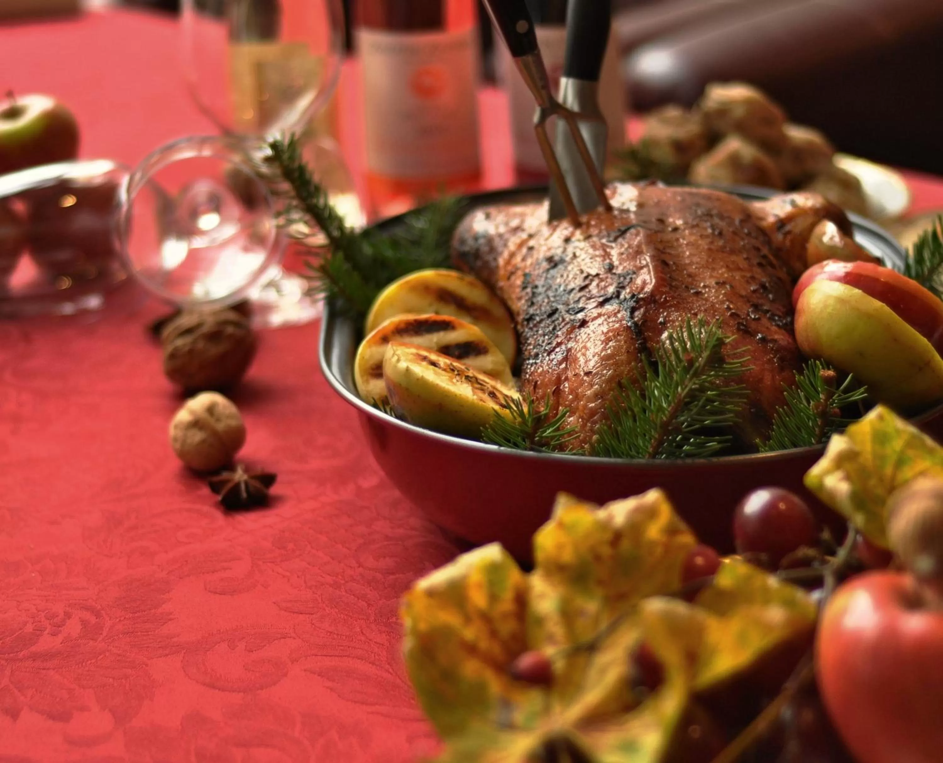 Food close-up in Ambassador Zlata Husa