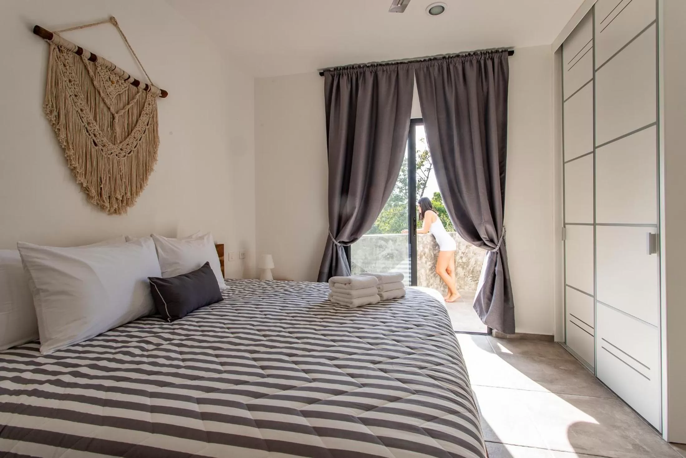 Bedroom, Bed in Panacea Condo Tulum