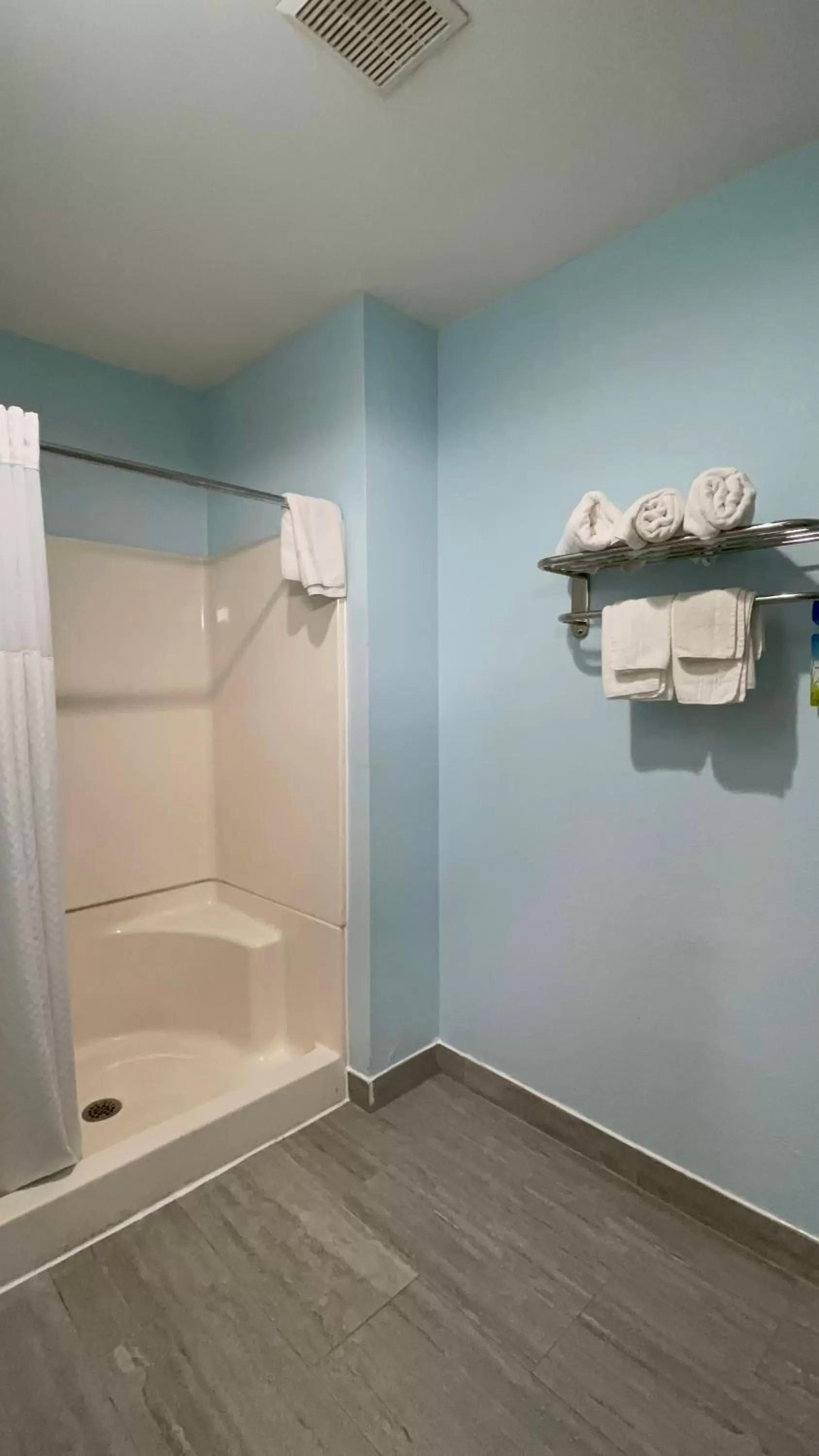 Shower in Days Inn by Wyndham Jackson