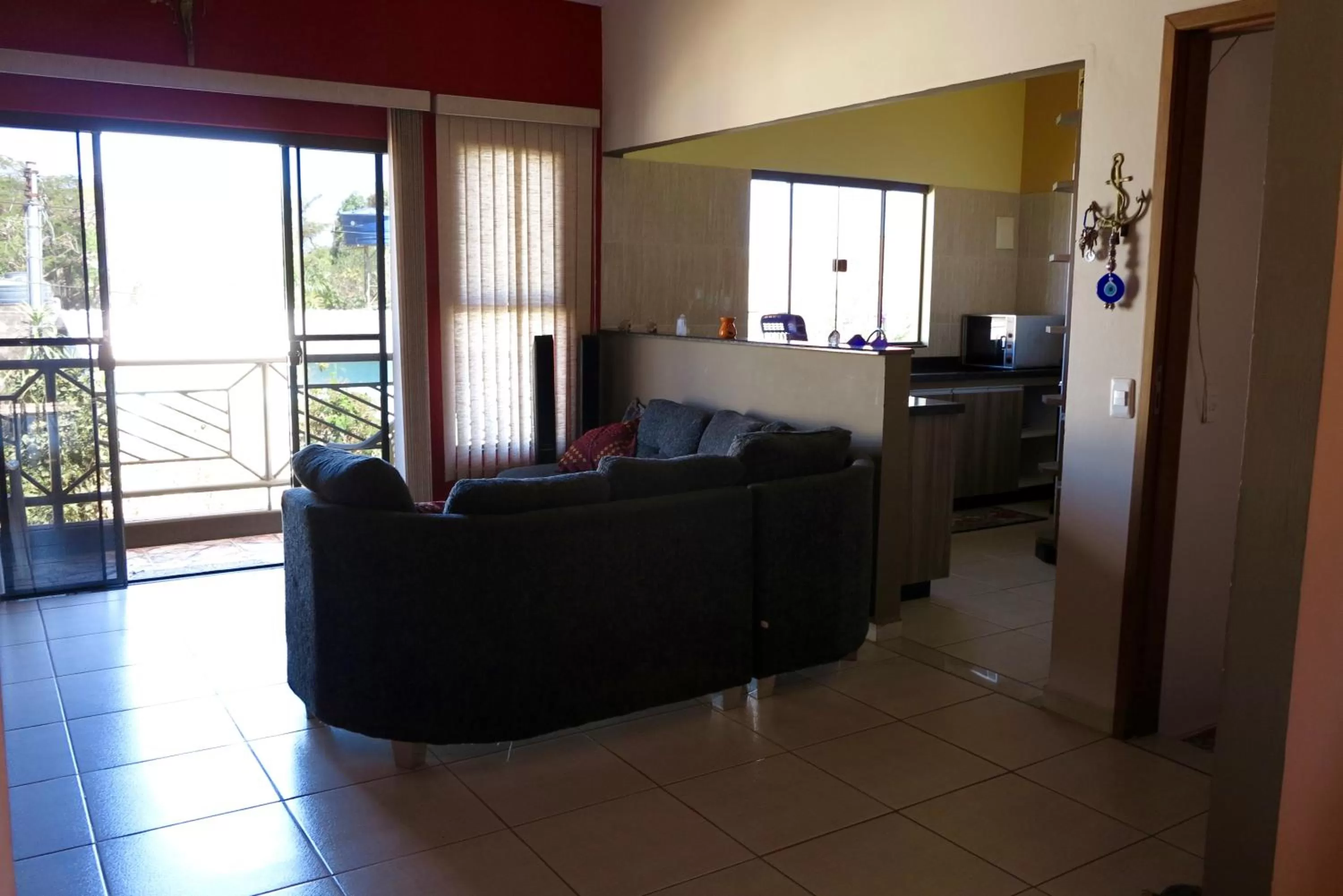 Property building, Seating Area in Pousada Corazao Sagradao