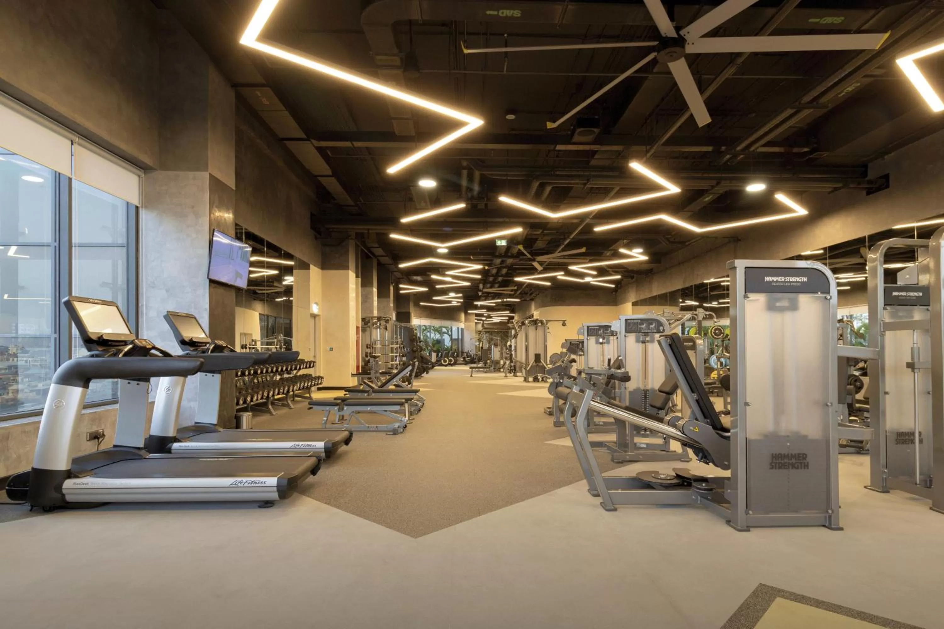 Fitness centre/facilities in SUN & MOON, Riverside Hotel