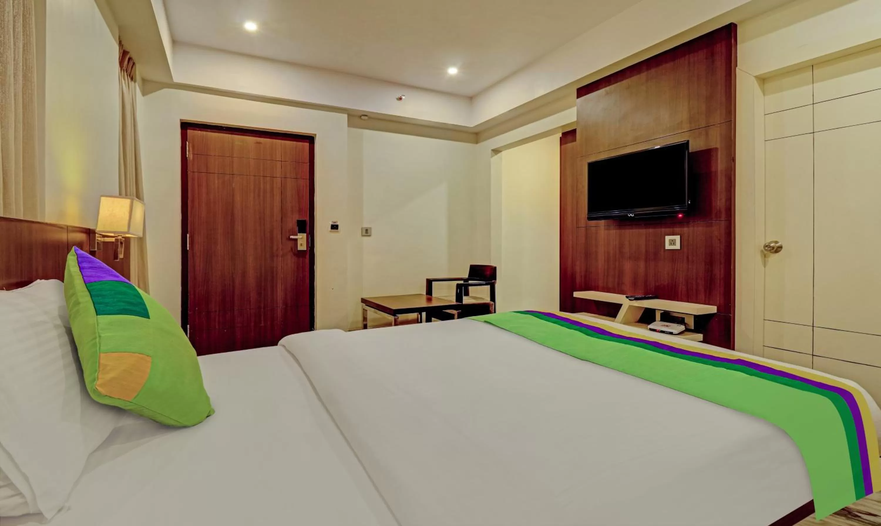 Bedroom, Bed in Treebo Seaesta RK Beach