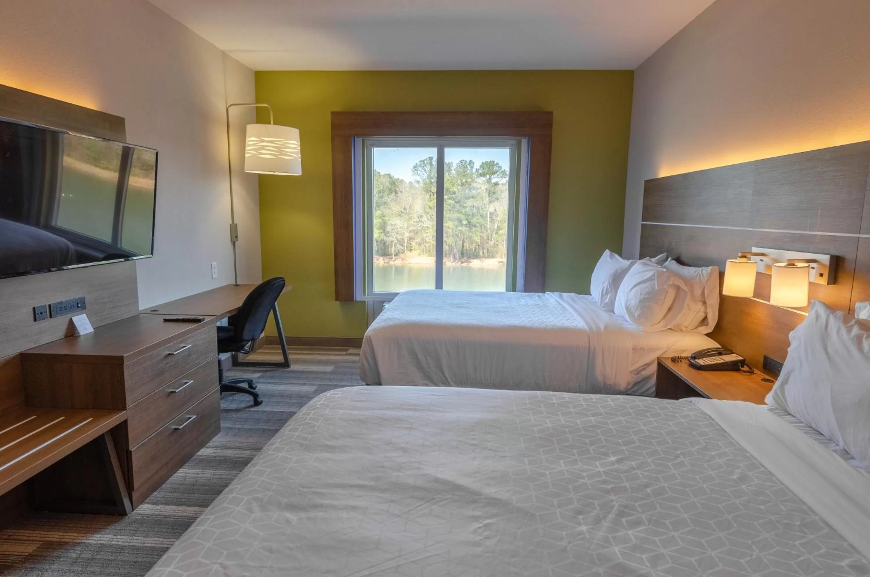 Queen Room with Two Queen Beds in Holiday Inn Express Hotel & Suites Atlanta Airport West - Camp Creek, an IHG Hotel