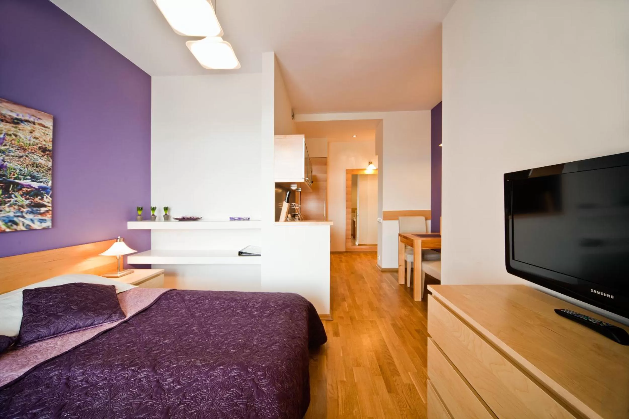 Photo of the whole room, Bed in 4Seasons﻿ Apartments Cracow