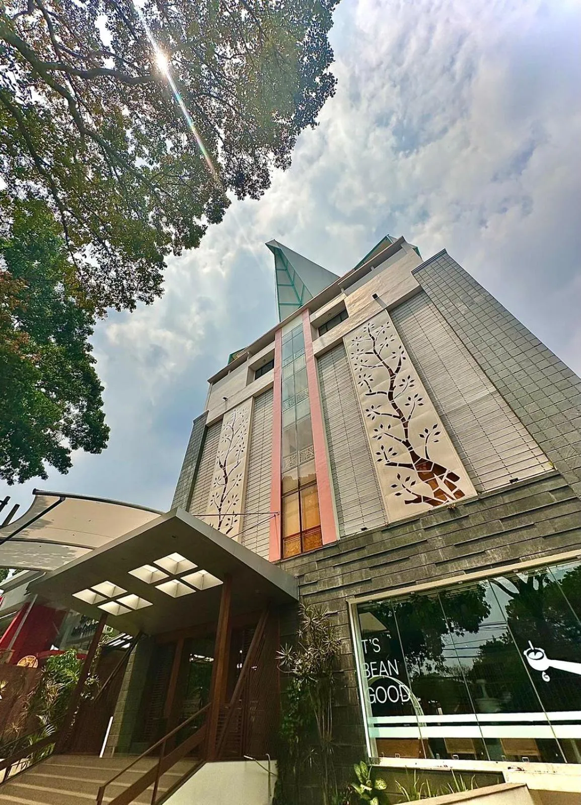 Property building in Hemangini Hotel Bandung