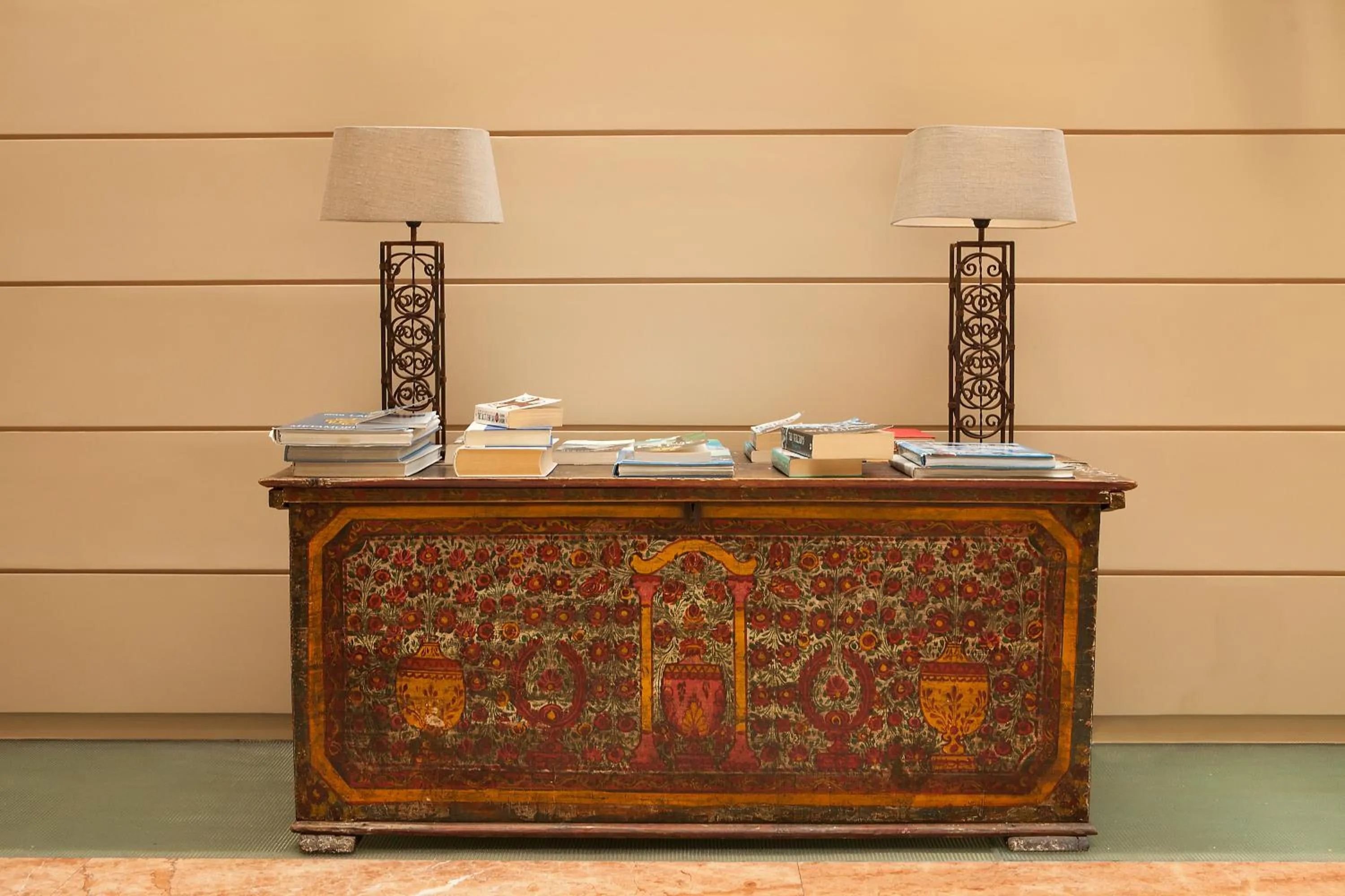 Lobby or reception in Philippos Hotel