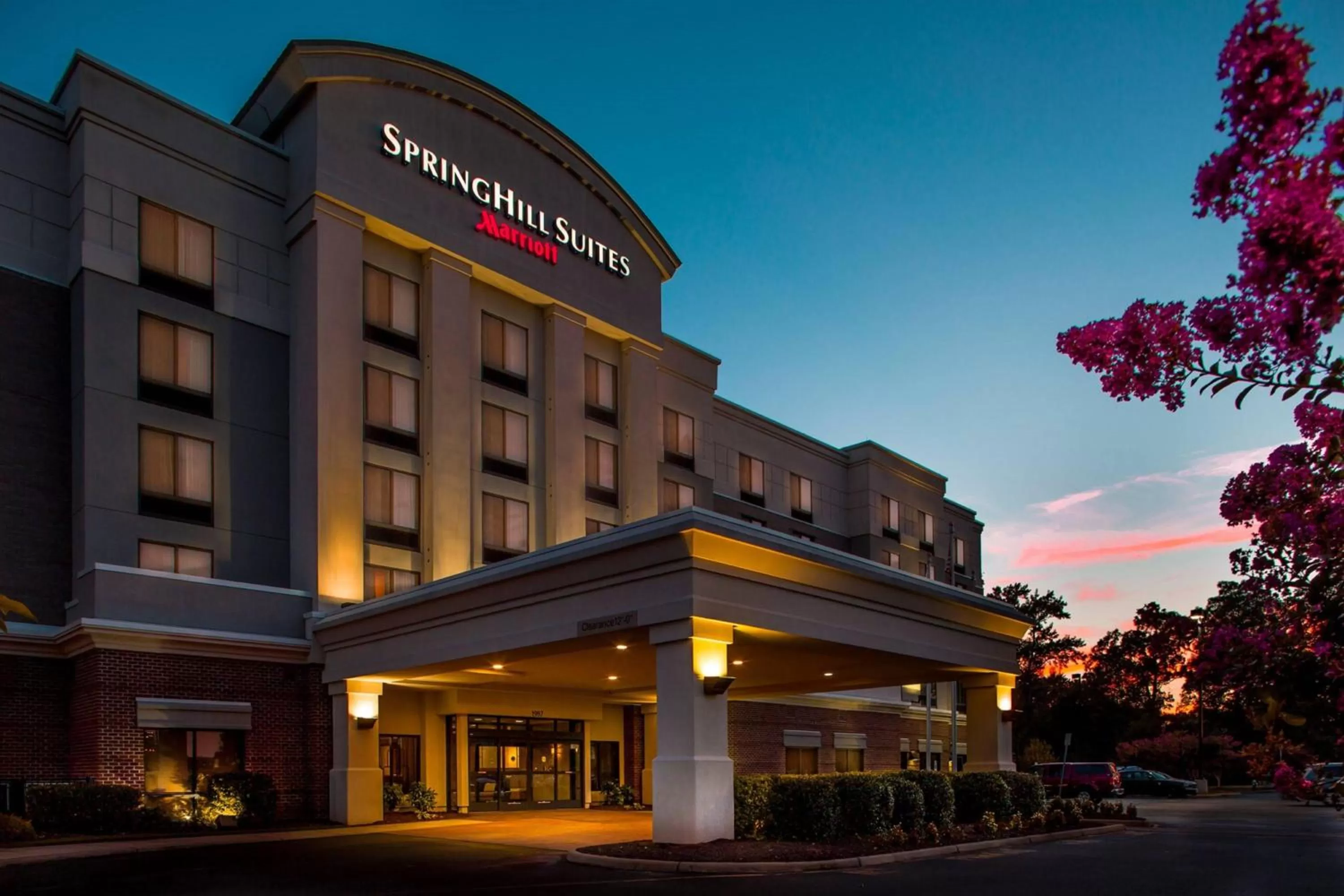 Property building in SpringHill Suites Hampton