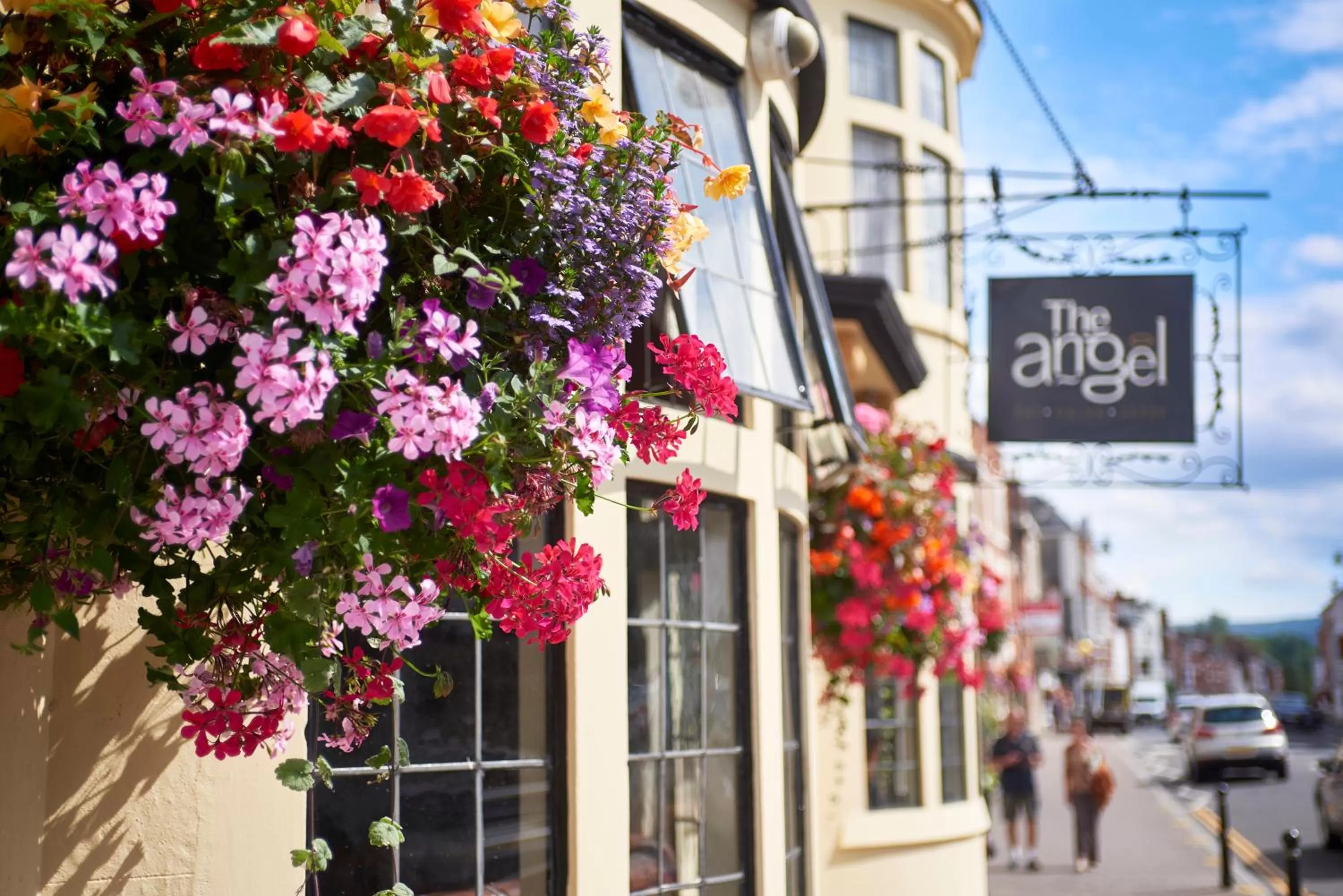 Facade/entrance in The Angel Inn Hotel