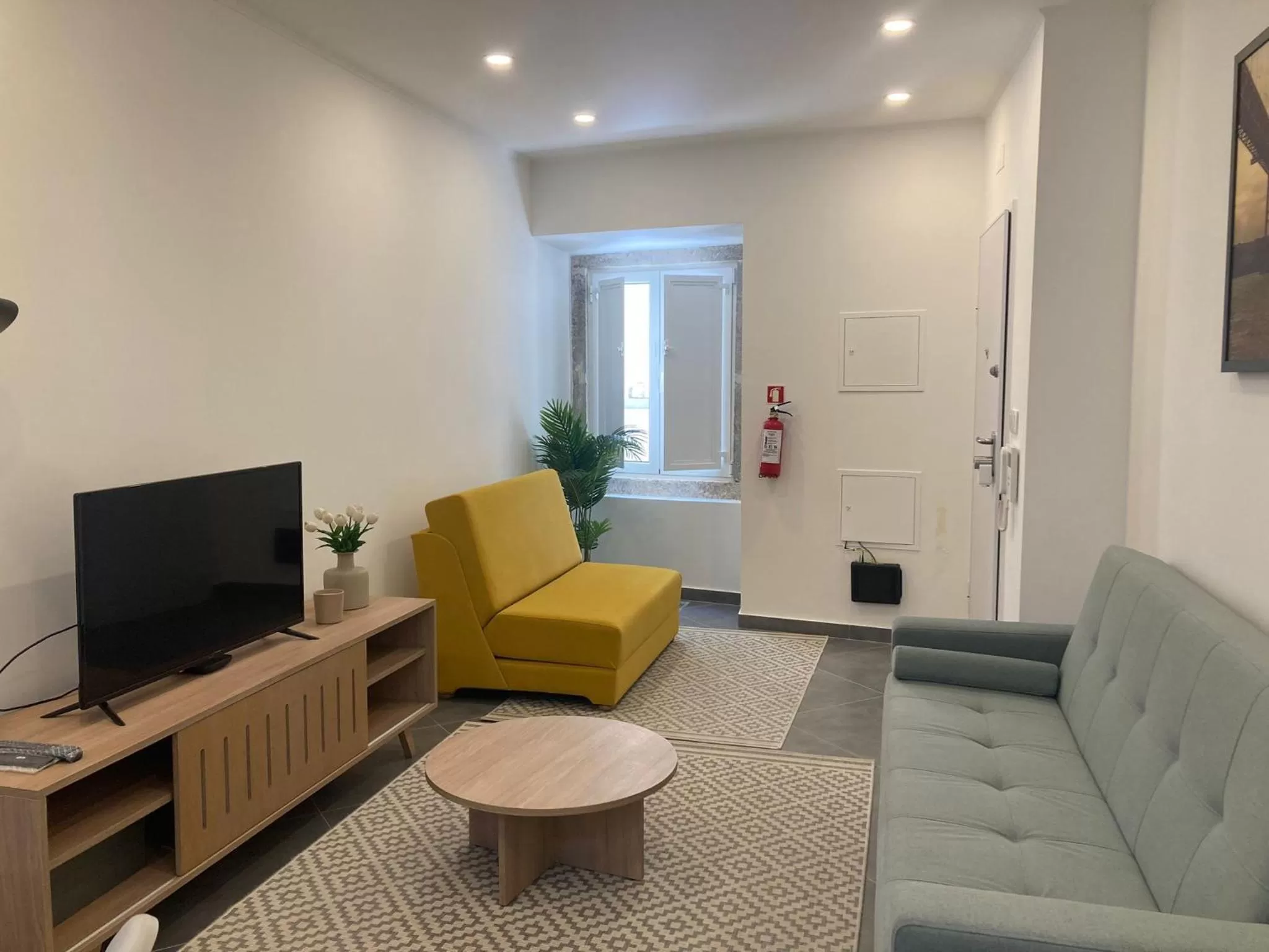 Seating Area in Loios Studios and Apartments