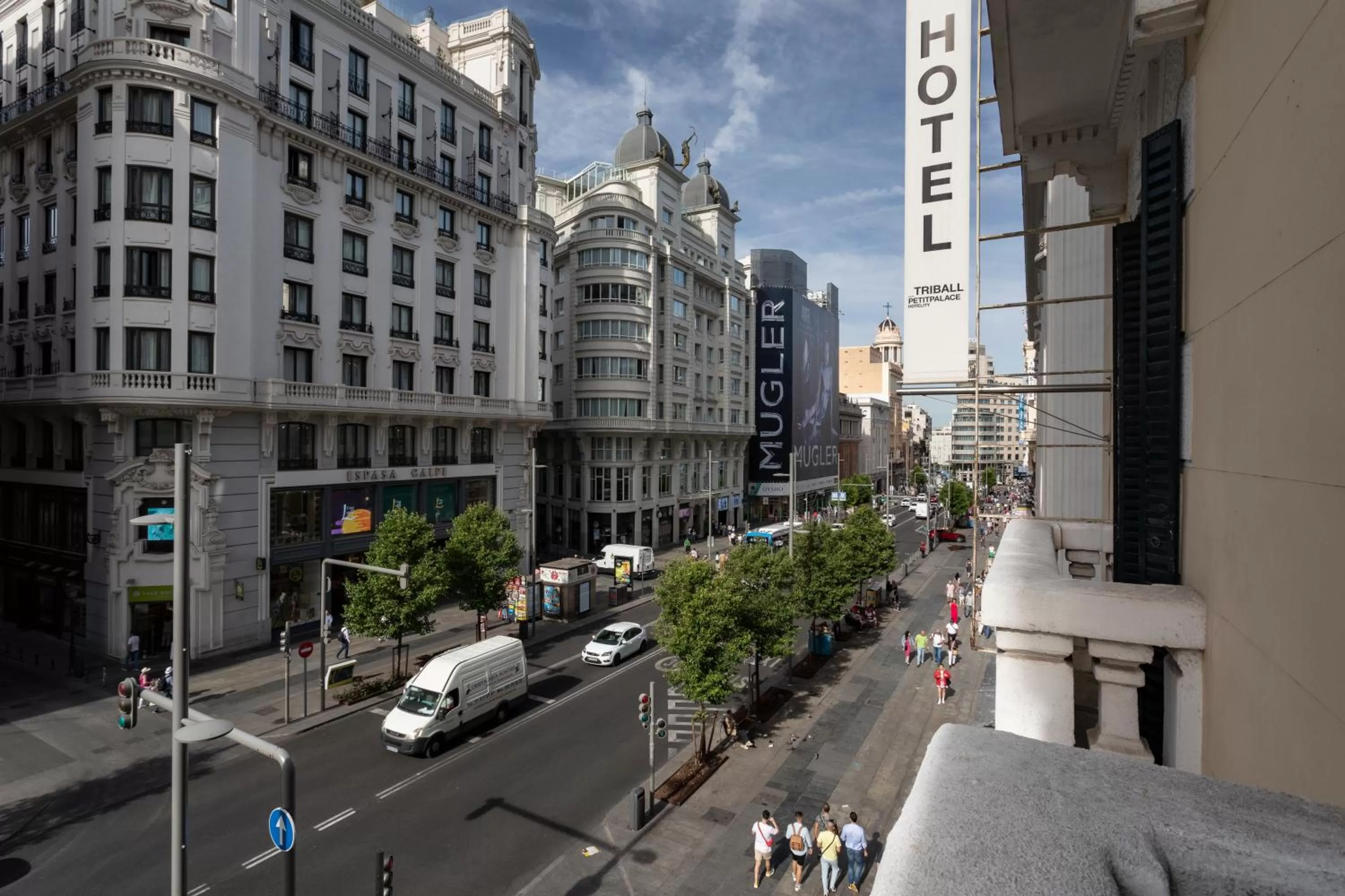 City view in Petit Palace Triball