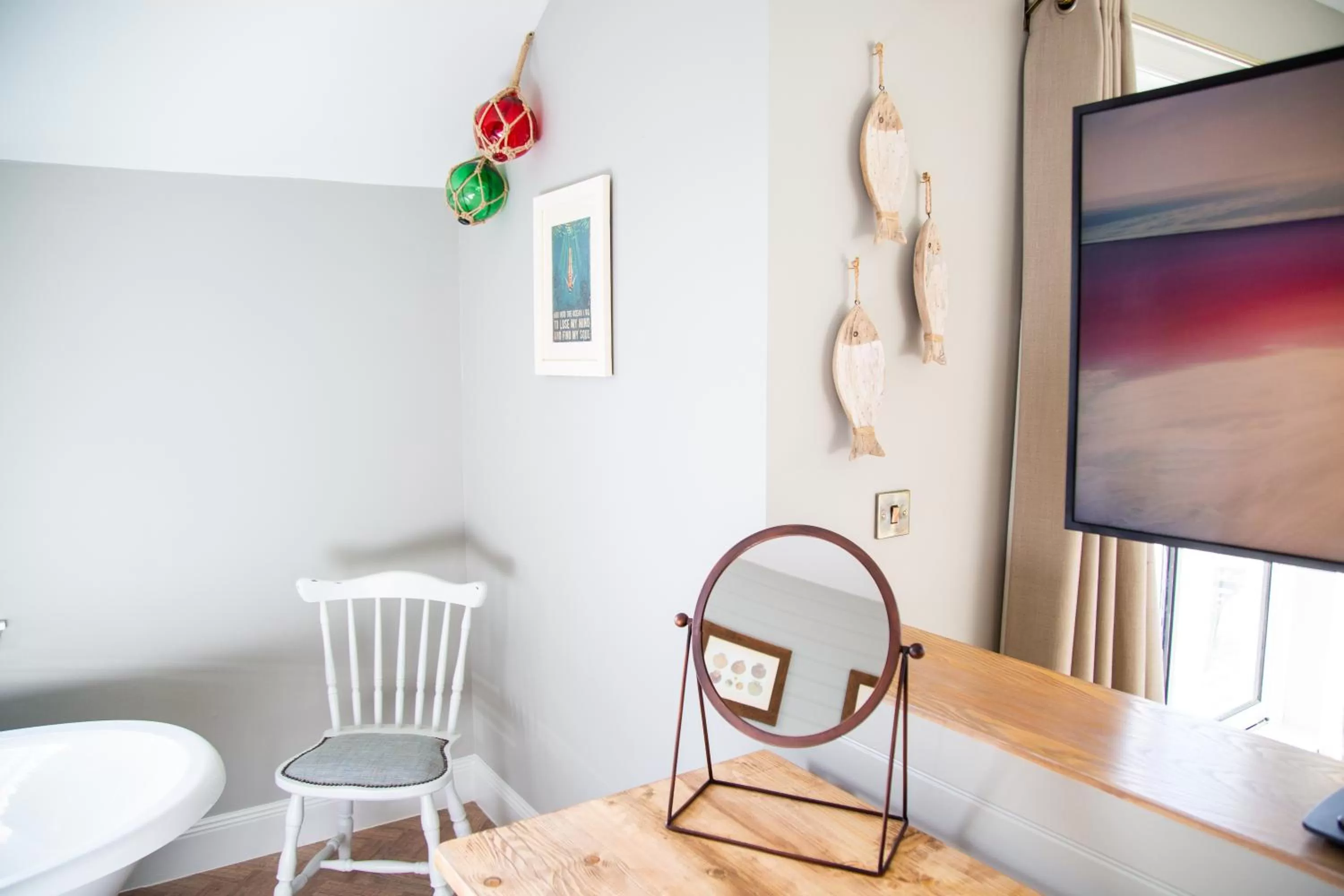 Seating area in The Crusoe