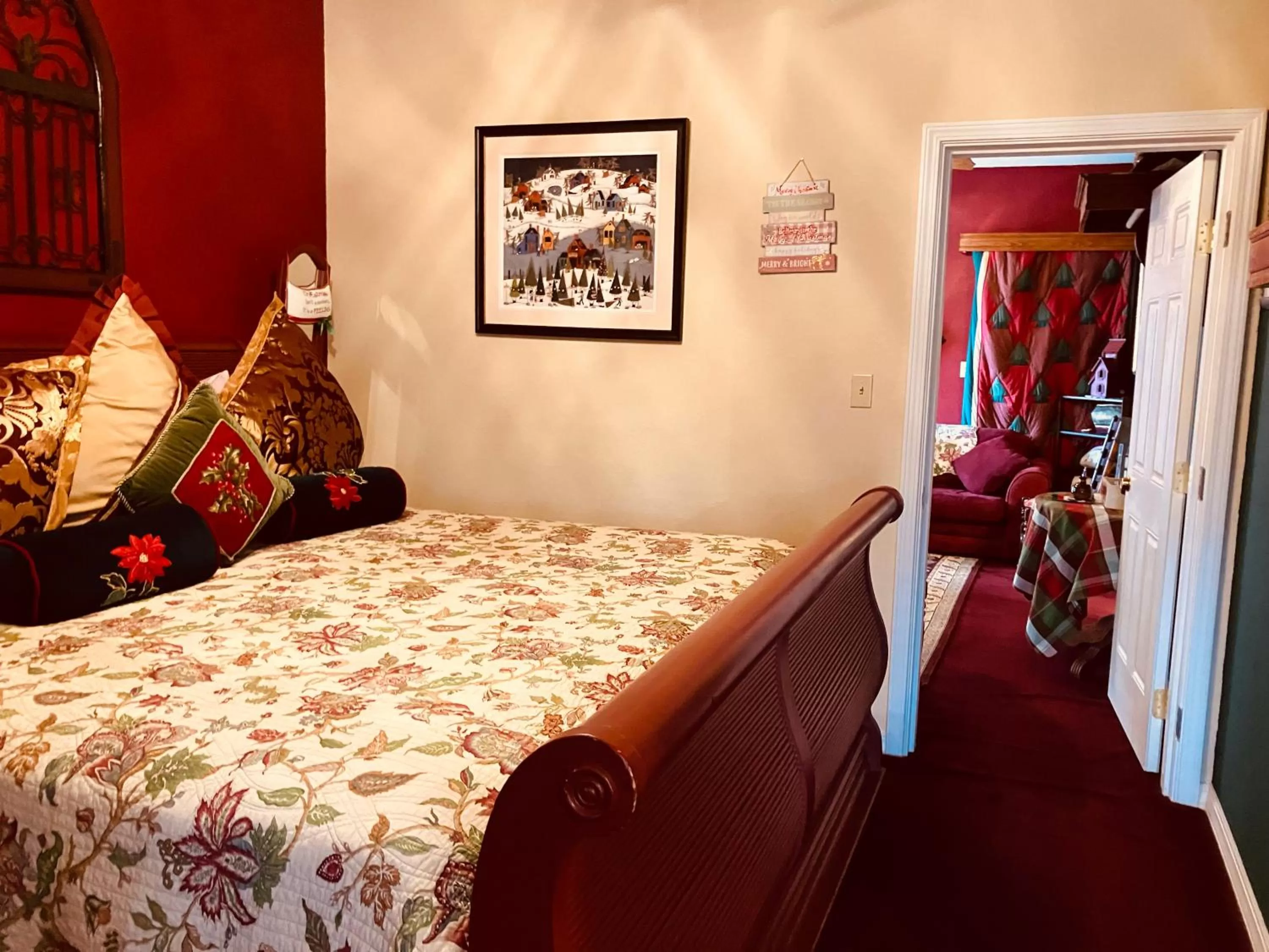 Bed in All Seasons Inn