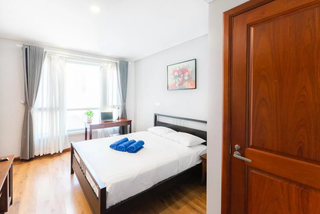 Bedroom, Bed in Lancaster Ho Chi Minh Serviced Apartment Official