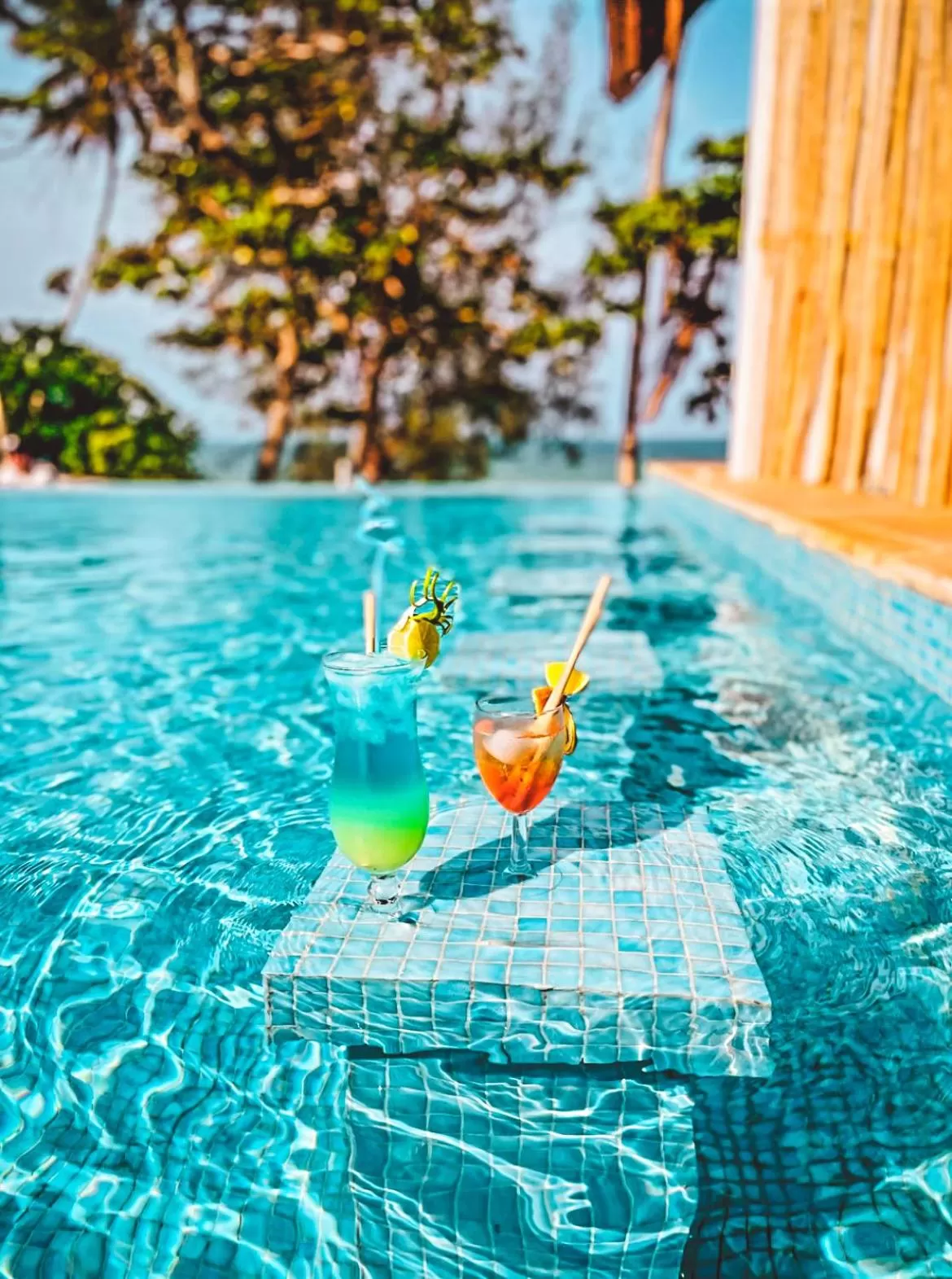 Swimming pool in Zanzibella Hotel & SPA