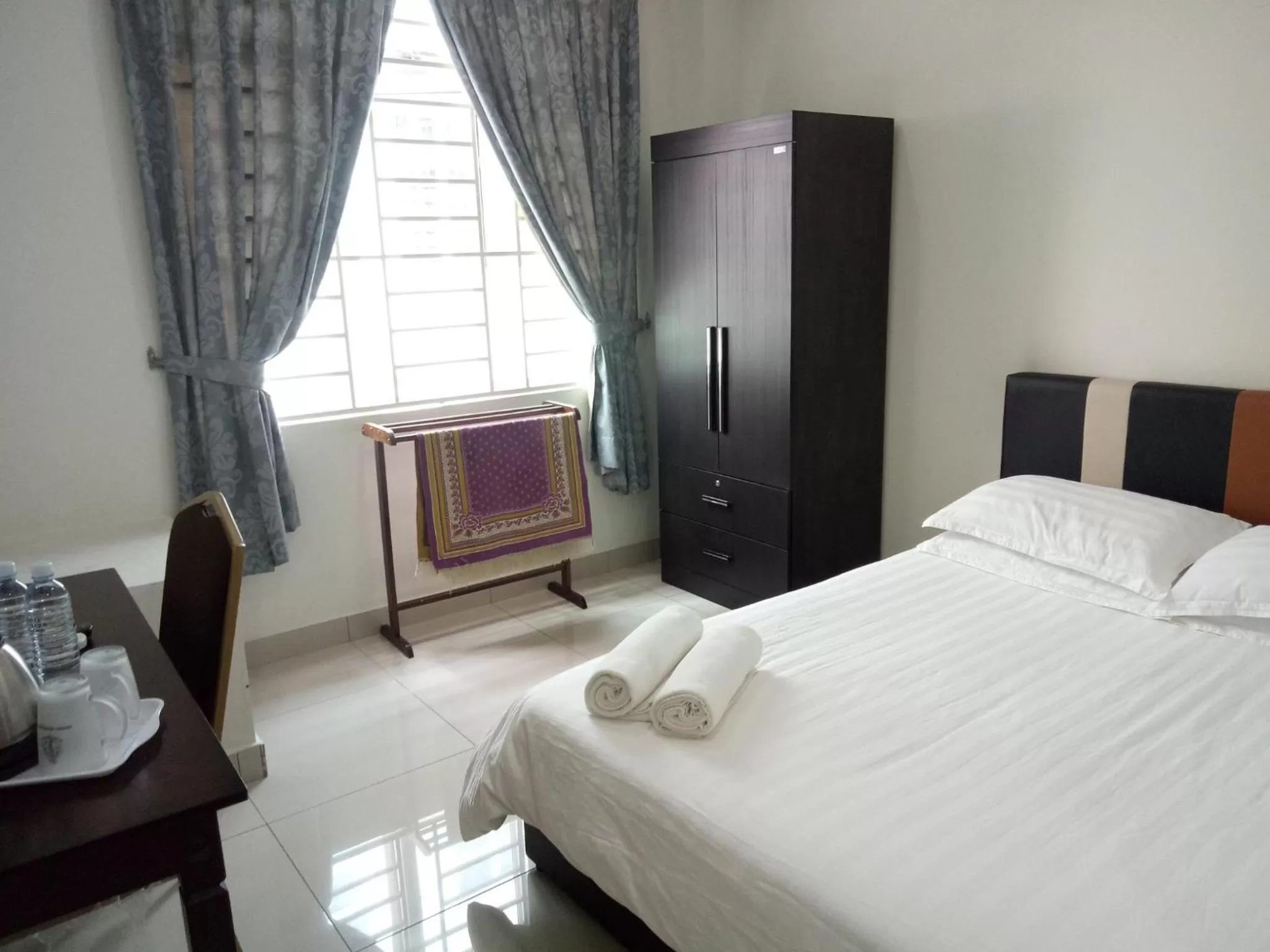 Bed in Hotel Mutiara KGMMB Melaka