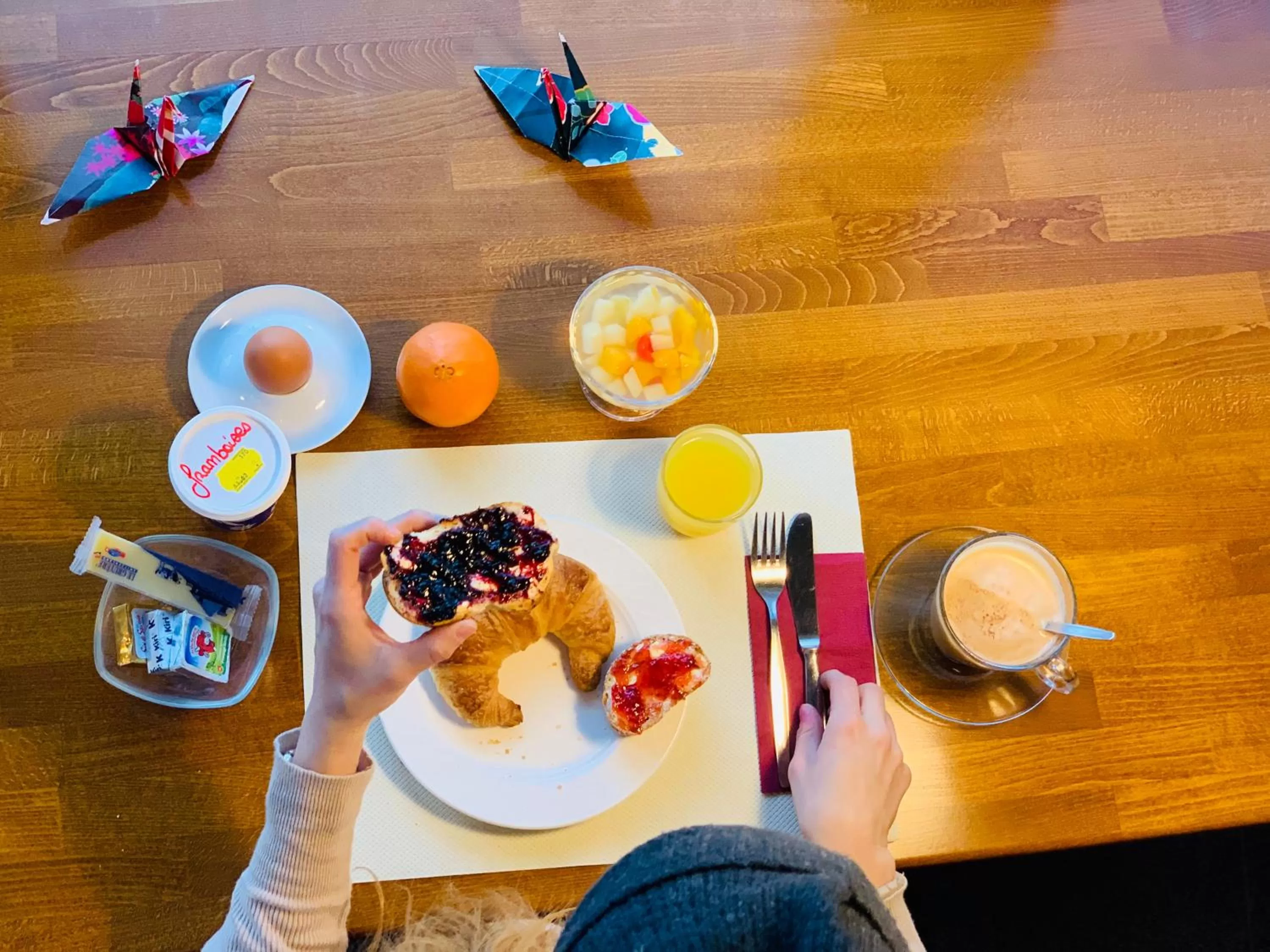 Breakfast in Hôtel Ecureuil Villars