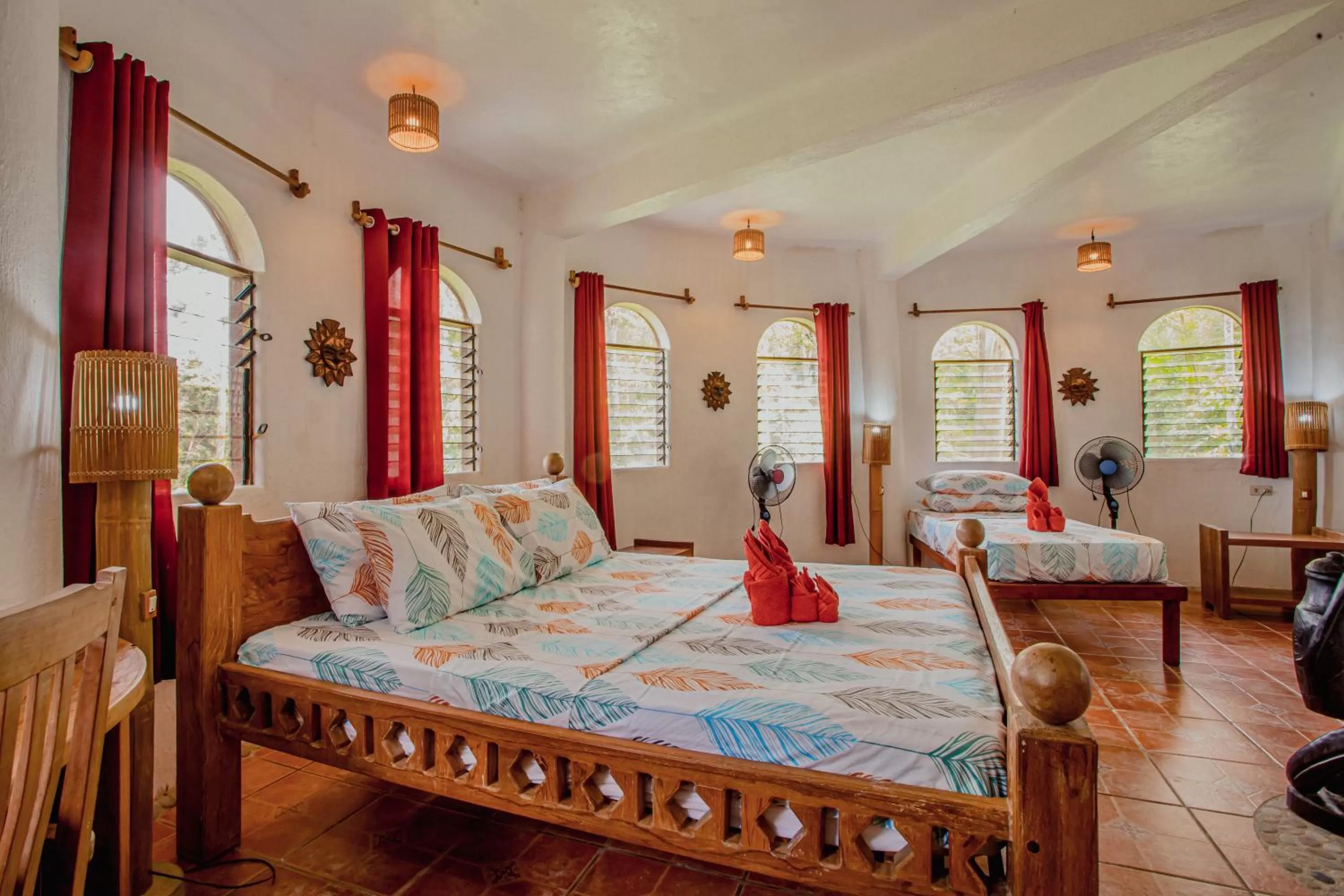 Bedroom, Bed in Atremaru Jungle Retreat