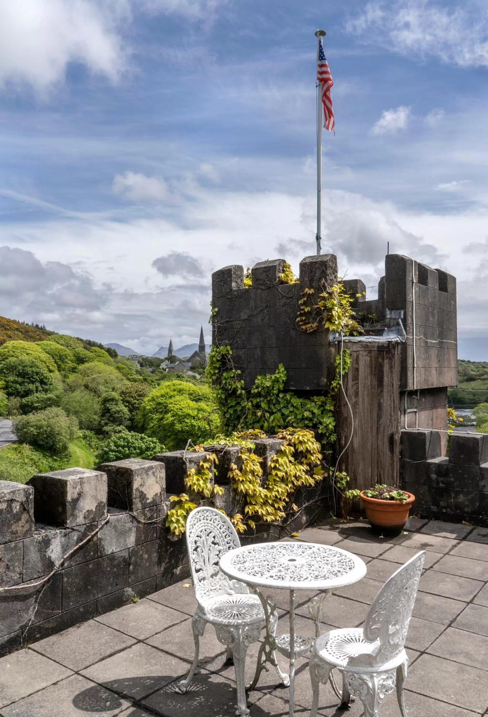 Balcony/Terrace in Abbeyglen Castle Hotel